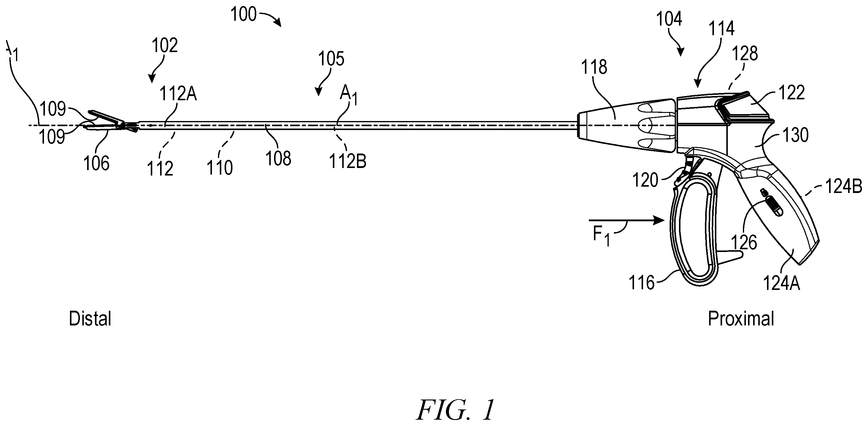 Patent US12599395 Figure 1 – Surgical forceps and fixation thereof