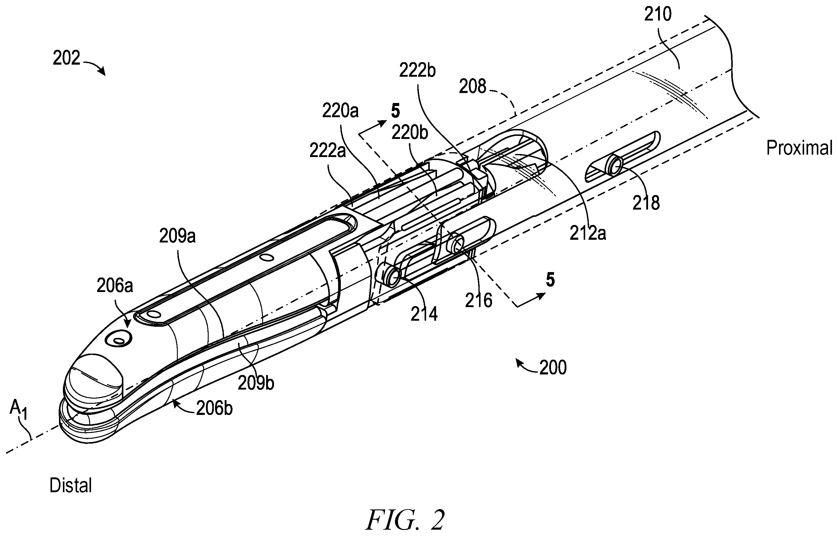Patent US12599395 Figure 2 – Surgical forceps and fixation thereof
