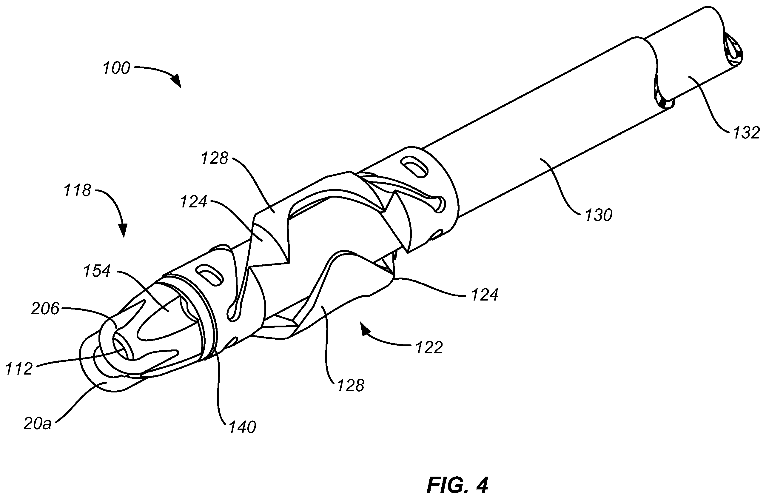 Patent US12599398 Figure 4 – Device and method for centering and crossing a vascular occlusion