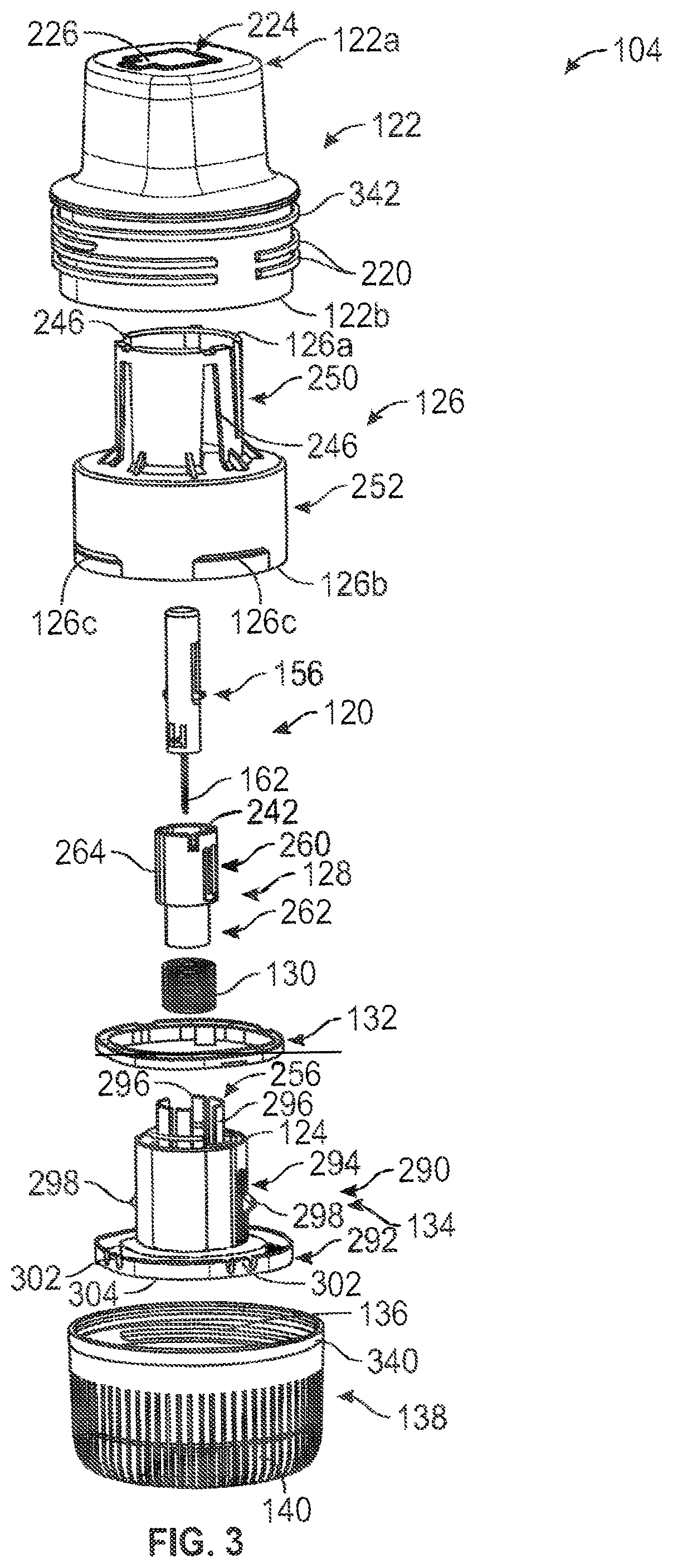 Patent US12599404 Figure 3 – Disposable medical device introduction system