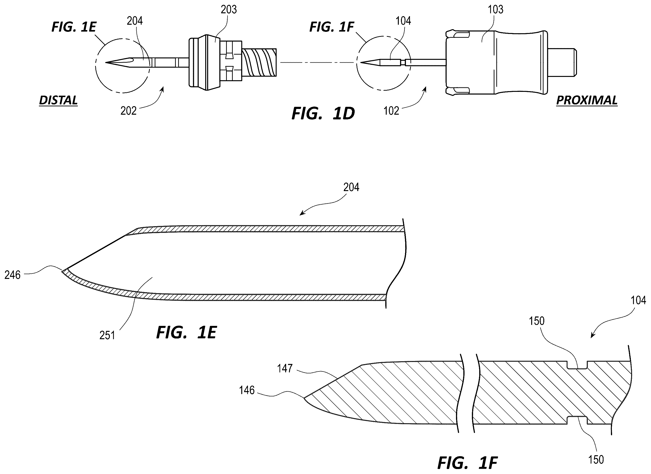 Patent US12599405 Figure 3 – Intraosseous device including a sensing obturator