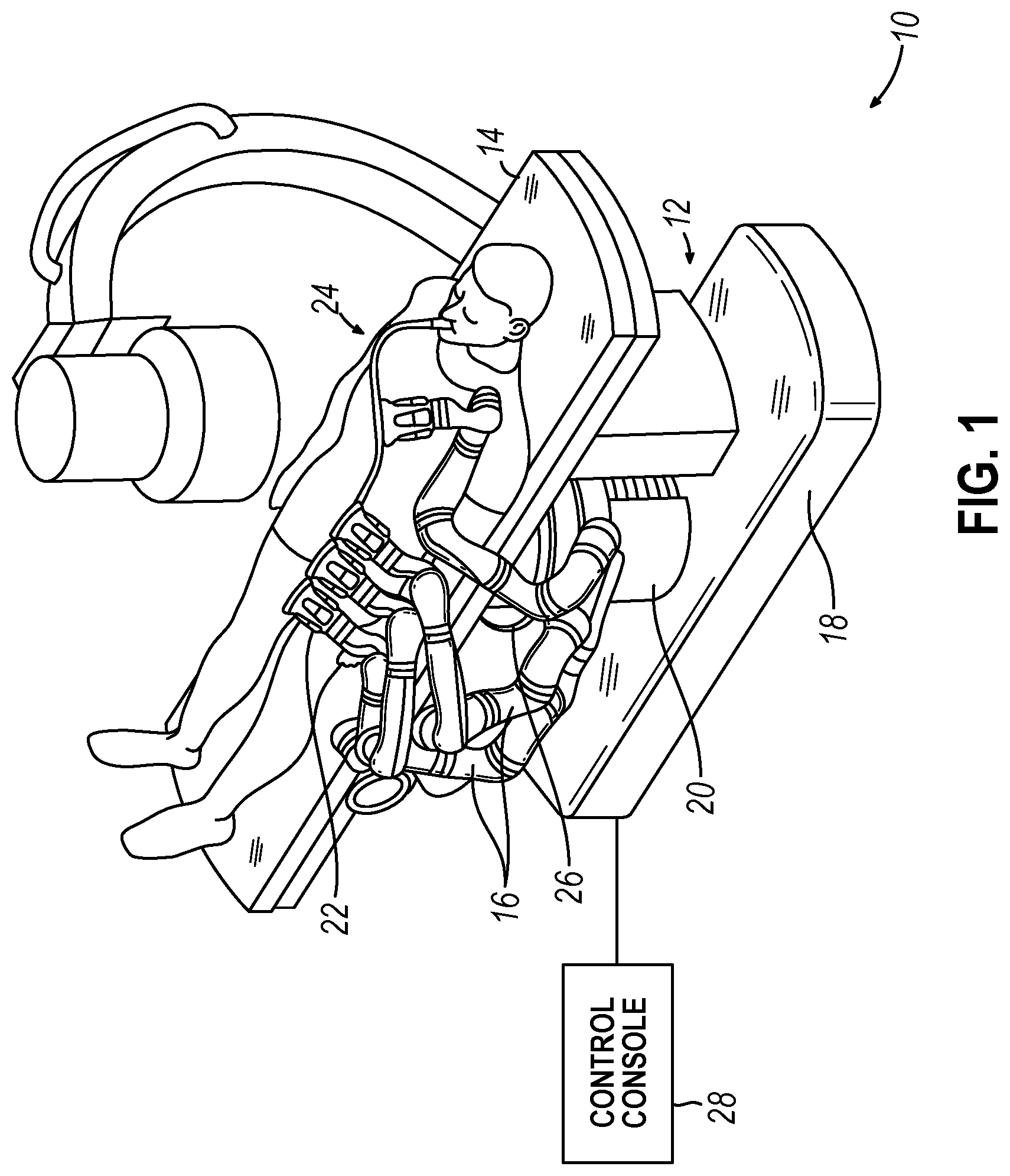 Patent US12599407 Figure 1 – System and method to measure uterine wall thickness