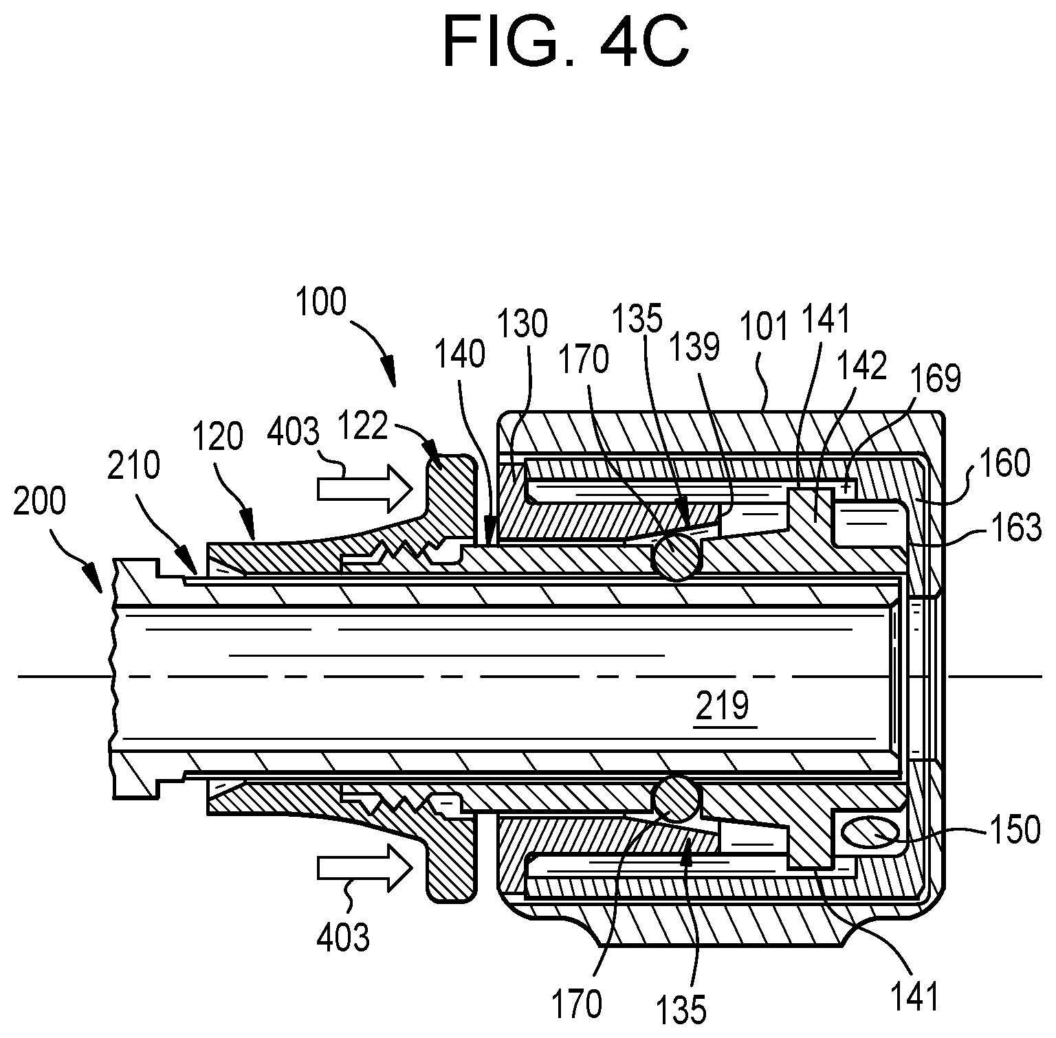 Patent US12599408 Figure 11 – Bearing assemblies for selectively coupling components
