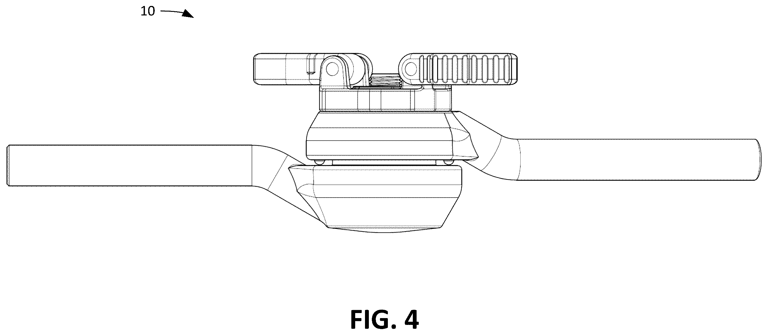 Patent US12599409 Figure 4 – Hinge apparatus for external bone fixator