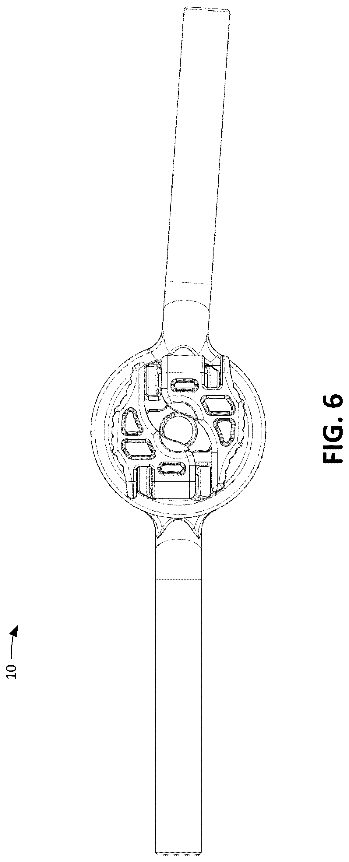 Patent US12599409 Figure 6 – Hinge apparatus for external bone fixator