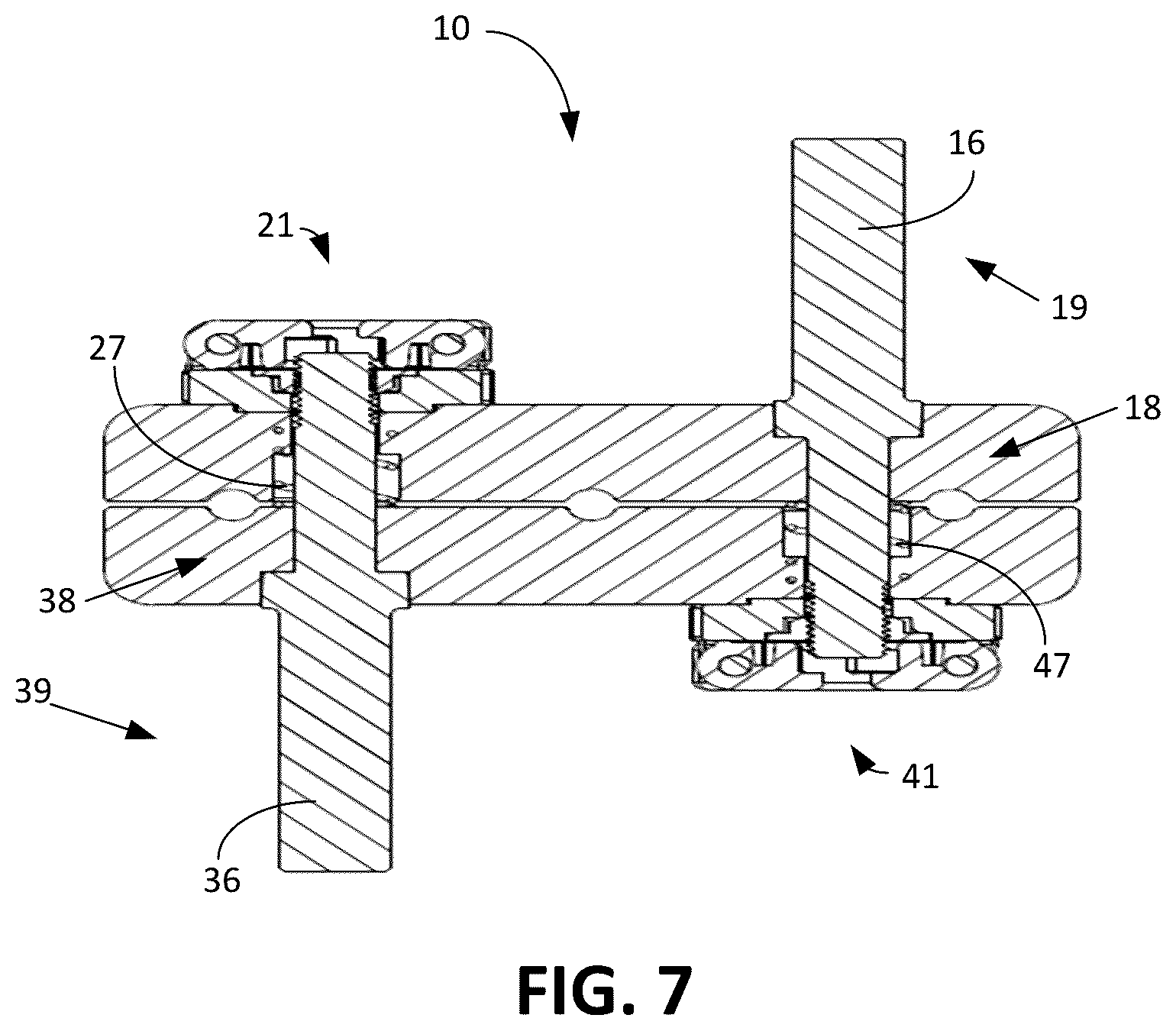 Patent US12599410 Figure 7 – Multi-clamp apparatus for external bone fixator