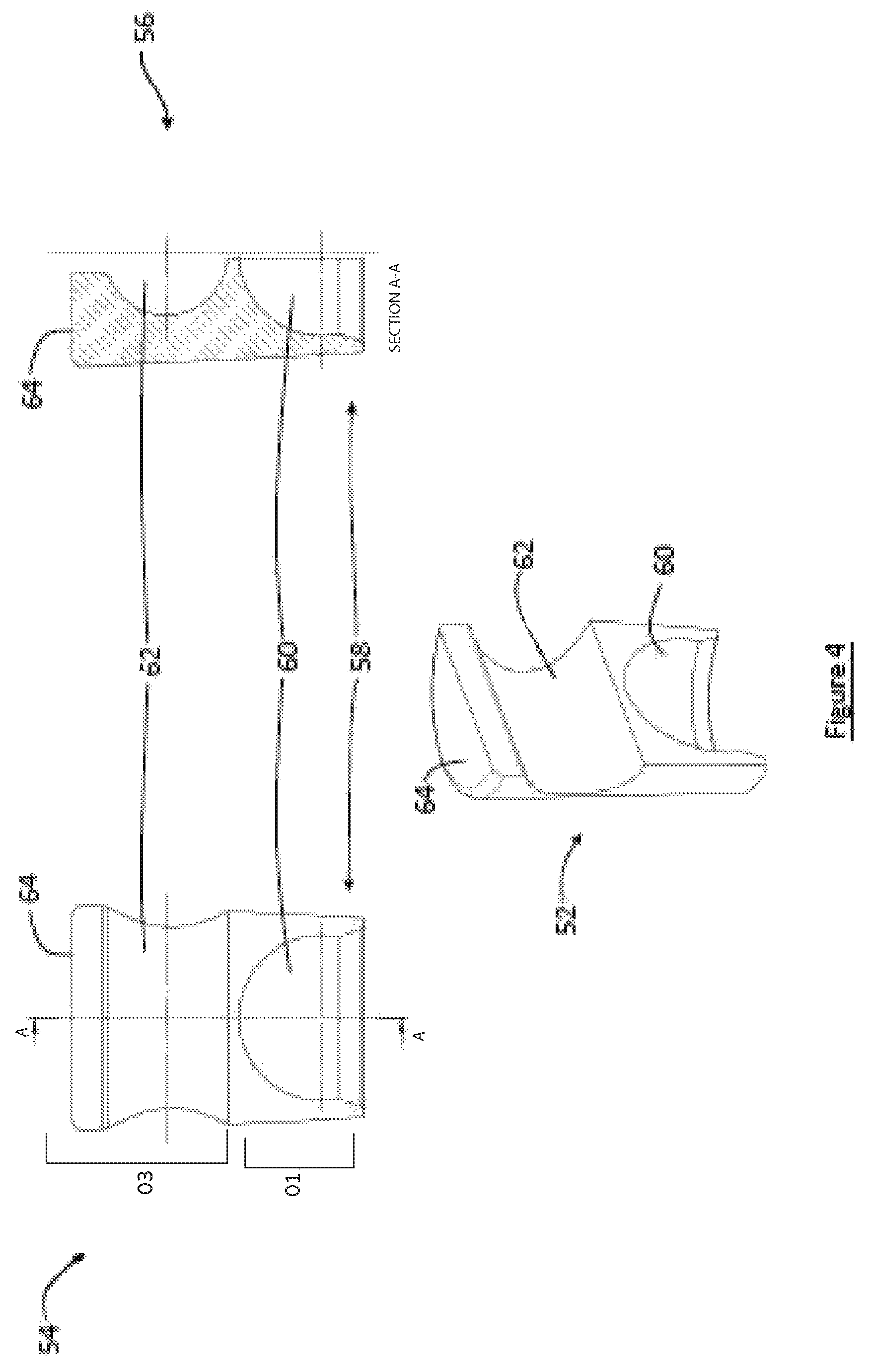 Patent US12599413 Figure 4 – Composite material spinal implant