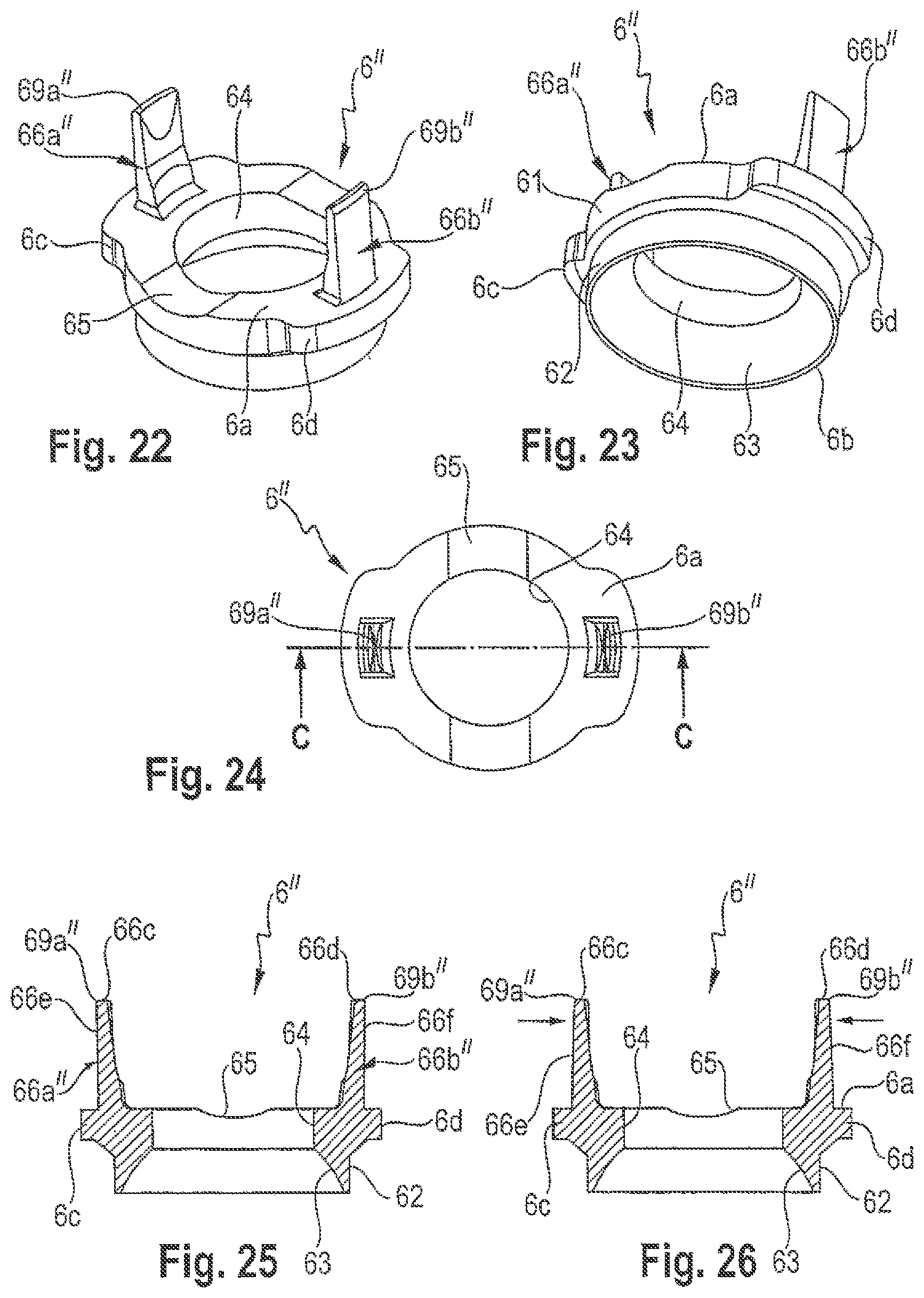 Patent US12599415 Figure 7 – Polyaxial bone anchoring device
