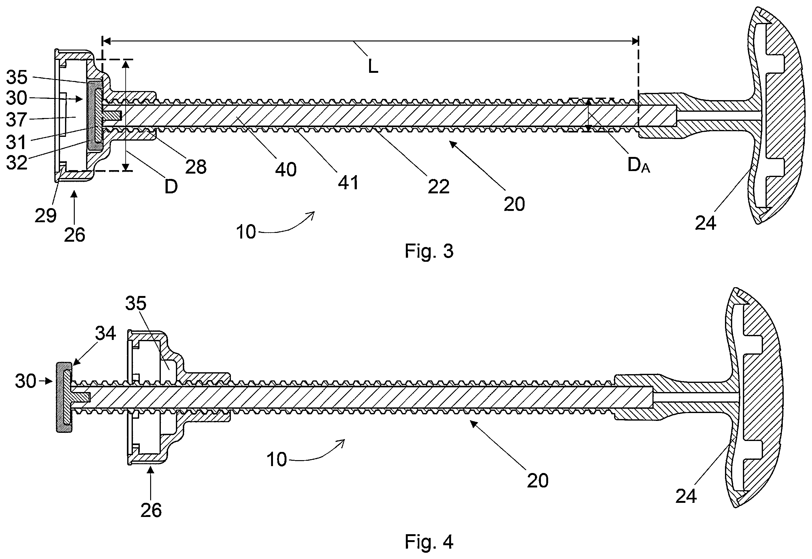 Patent US12599423 Figure 3 – Apparatus for pressing out bone cement, use and system