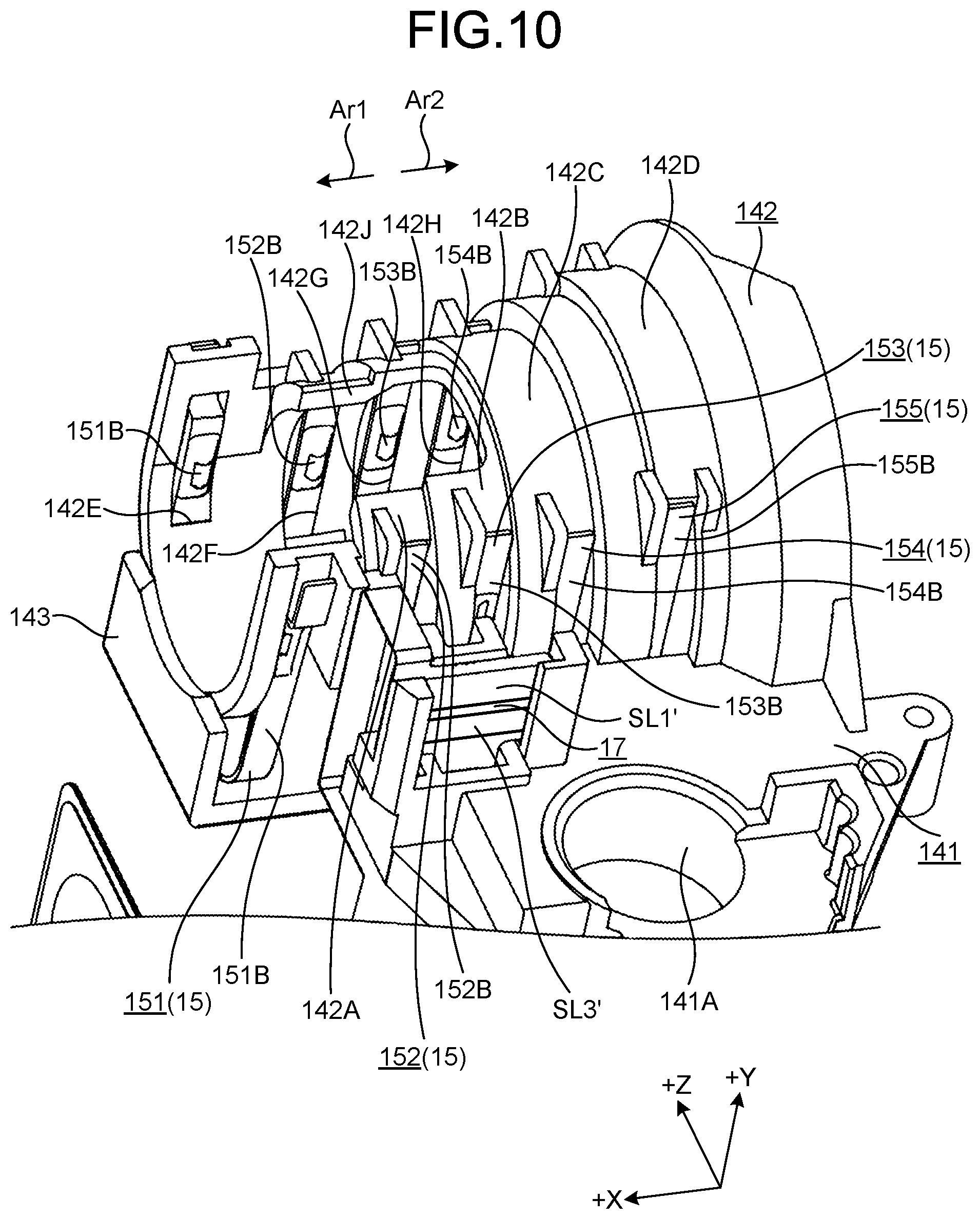 Patent US12599428 Figure 10 – Energy treatment tool and treatment system