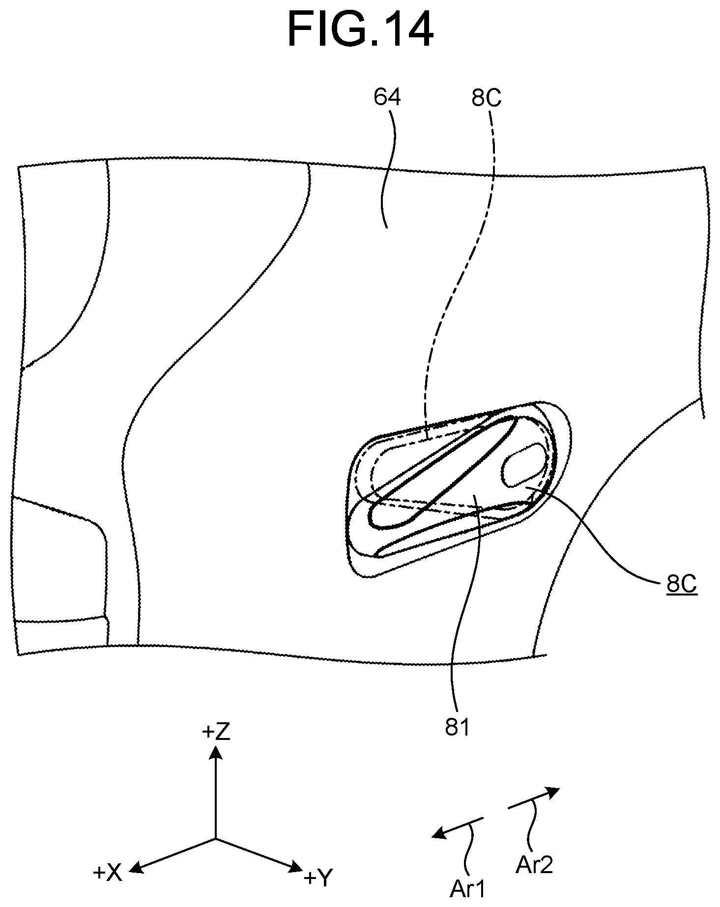 Patent US12599428 Figure 14 – Energy treatment tool and treatment system