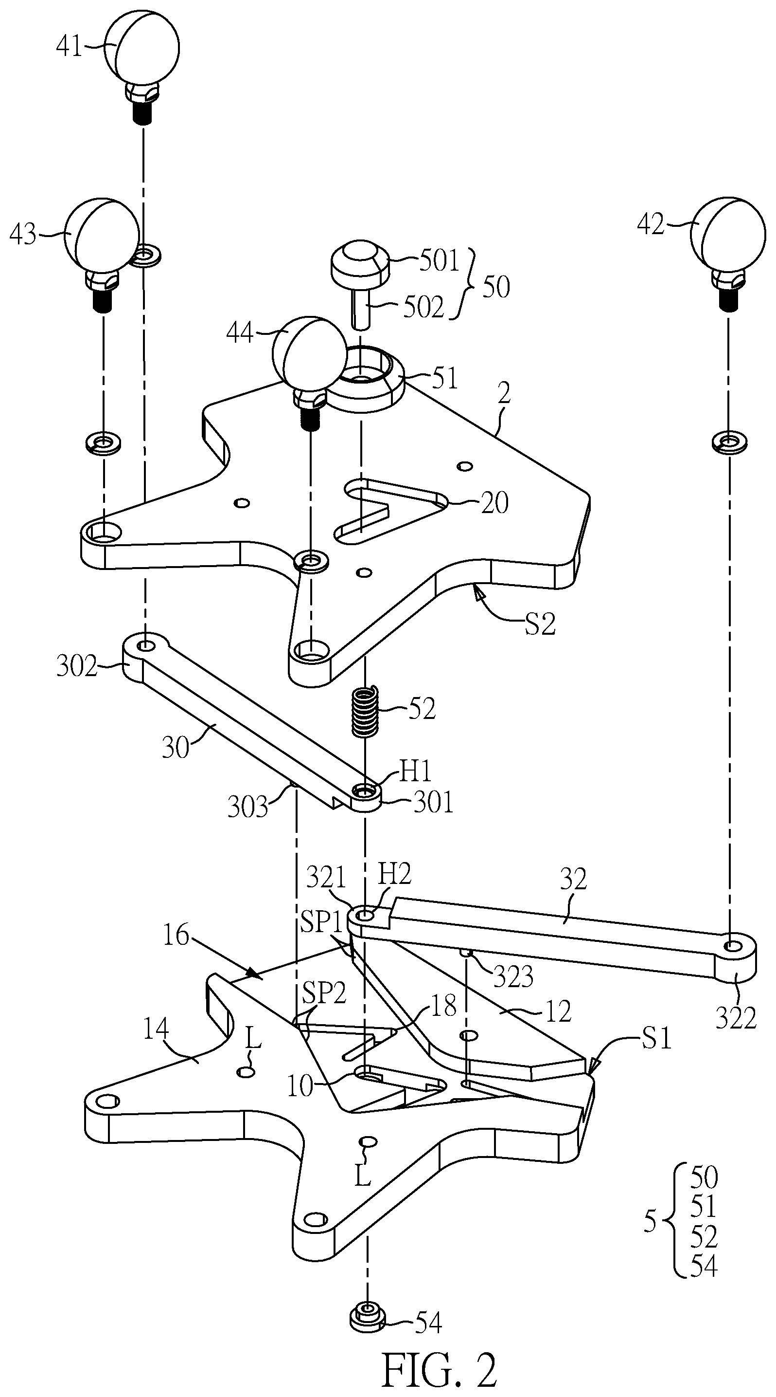 Patent US12599440 Figure 2 – Adjustable marker reference device