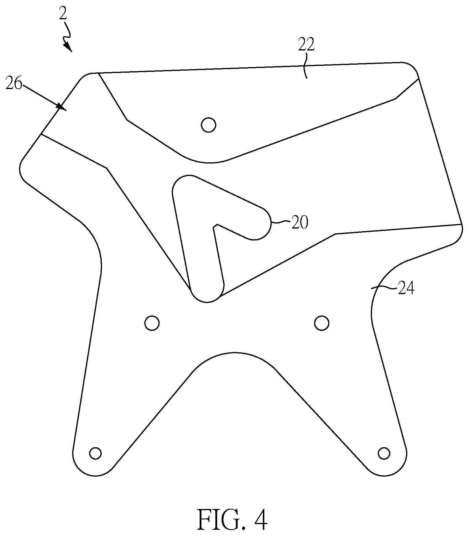 Patent US12599440 Figure 4 – Adjustable marker reference device