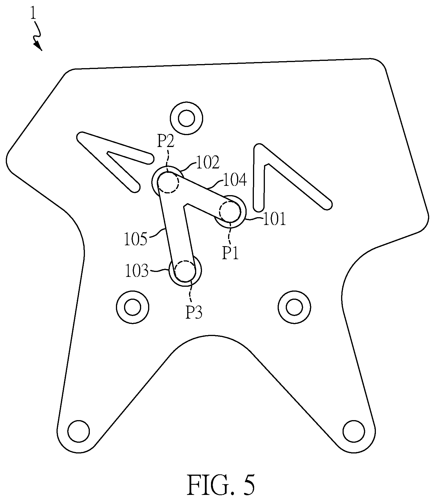 Patent US12599440 Figure 5 – Adjustable marker reference device