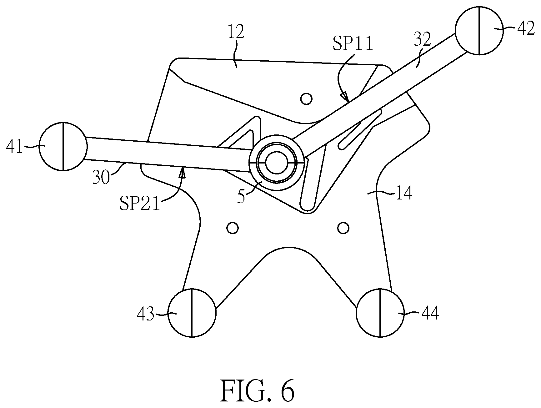 Patent US12599440 Figure 6 – Adjustable marker reference device