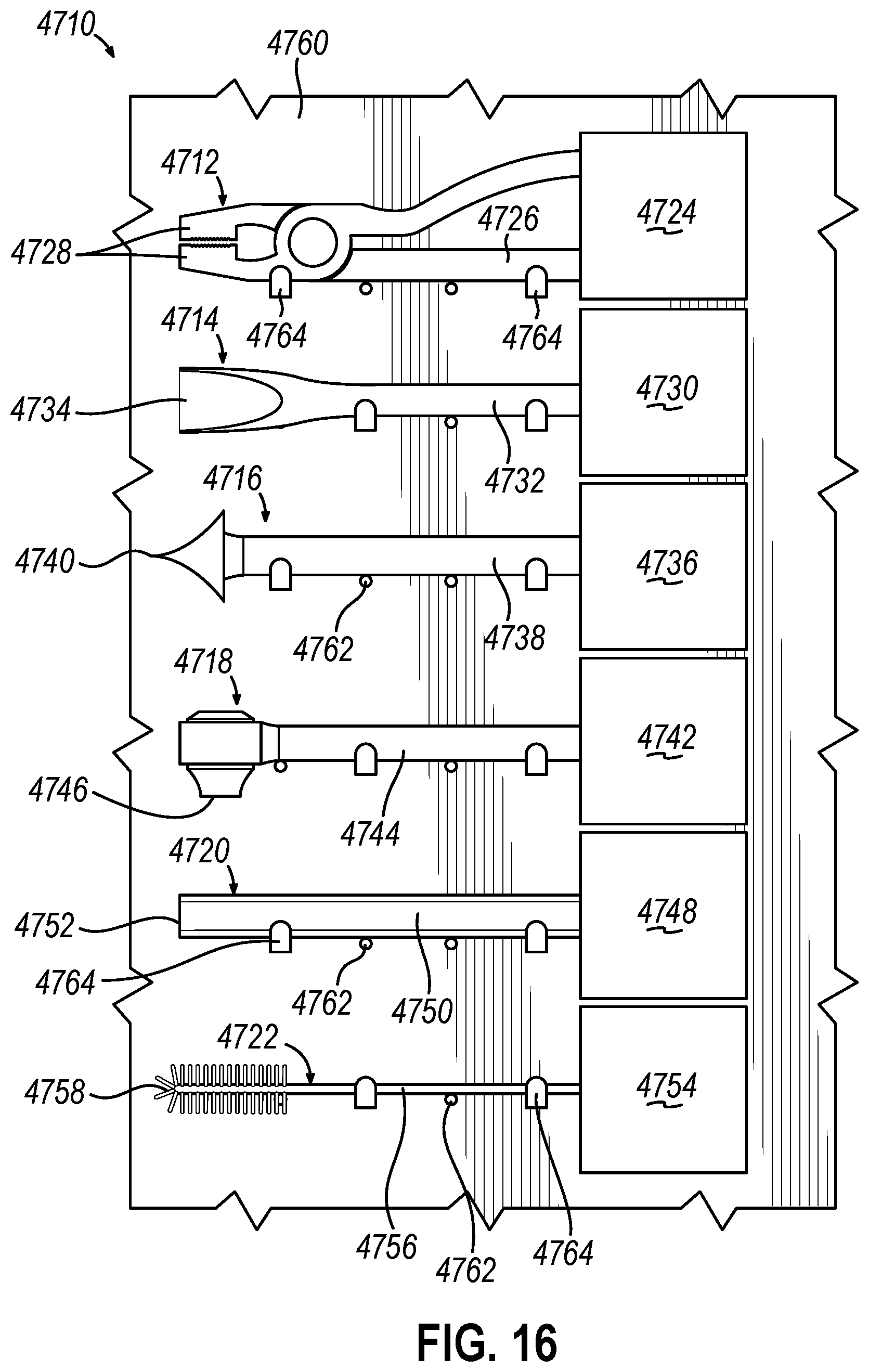 Patent US12599446 Figure 11 – Robotic surgical system with removable portion and method of disassembling same