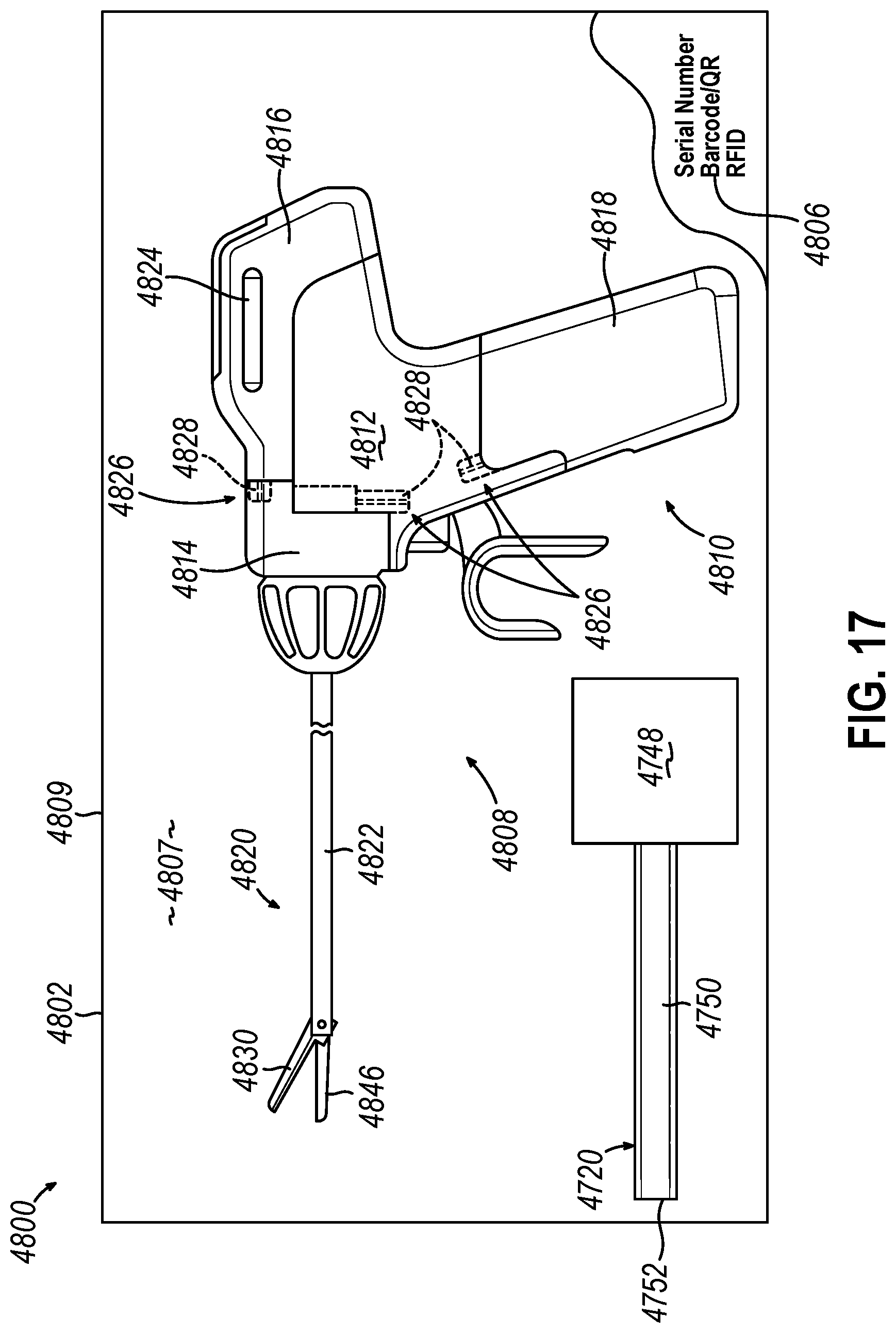 Patent US12599446 Figure 12 – Robotic surgical system with removable portion and method of disassembling same