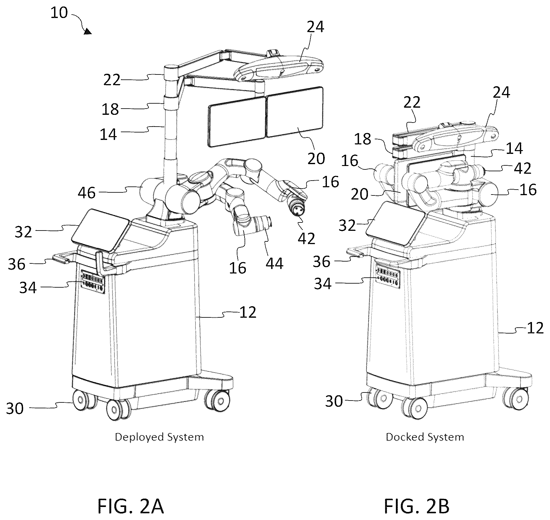 Patent US12599447 Figure 2 – Surgical robotic system