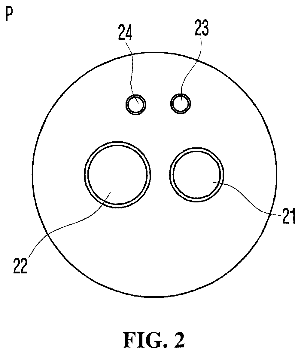 Patent US12599459 Figure 2 – Device comprising handpiece connector having filter coupled thereto