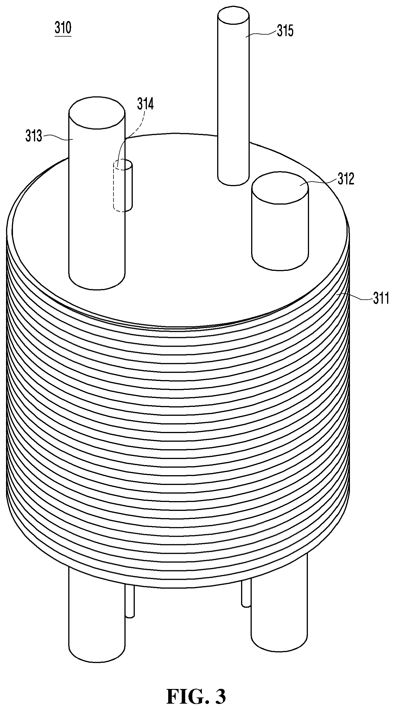 Patent US12599459 Figure 3 – Device comprising handpiece connector having filter coupled thereto