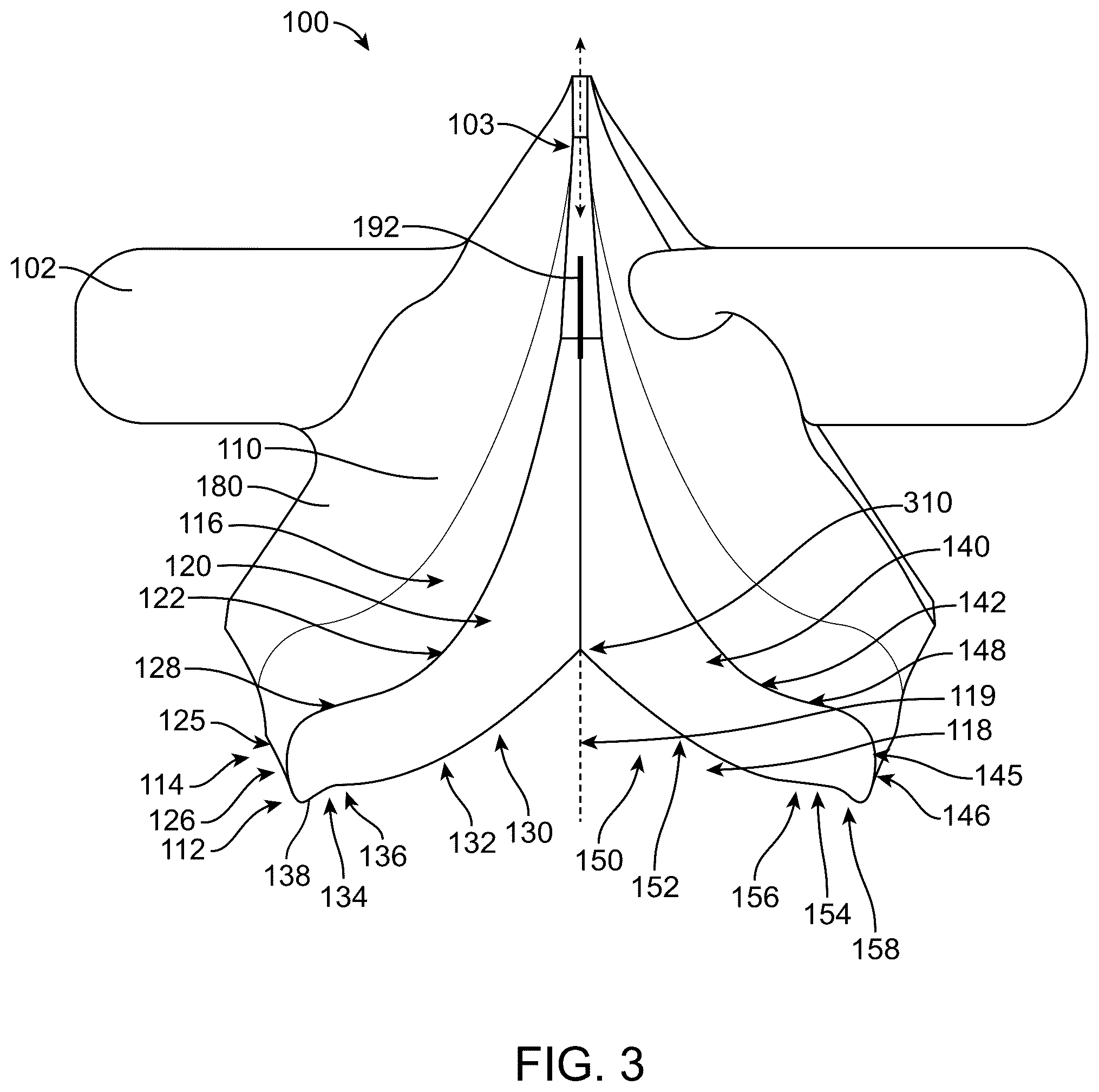 Patent US12599460 Figure 7 – Device for placement in interdental resin fillings