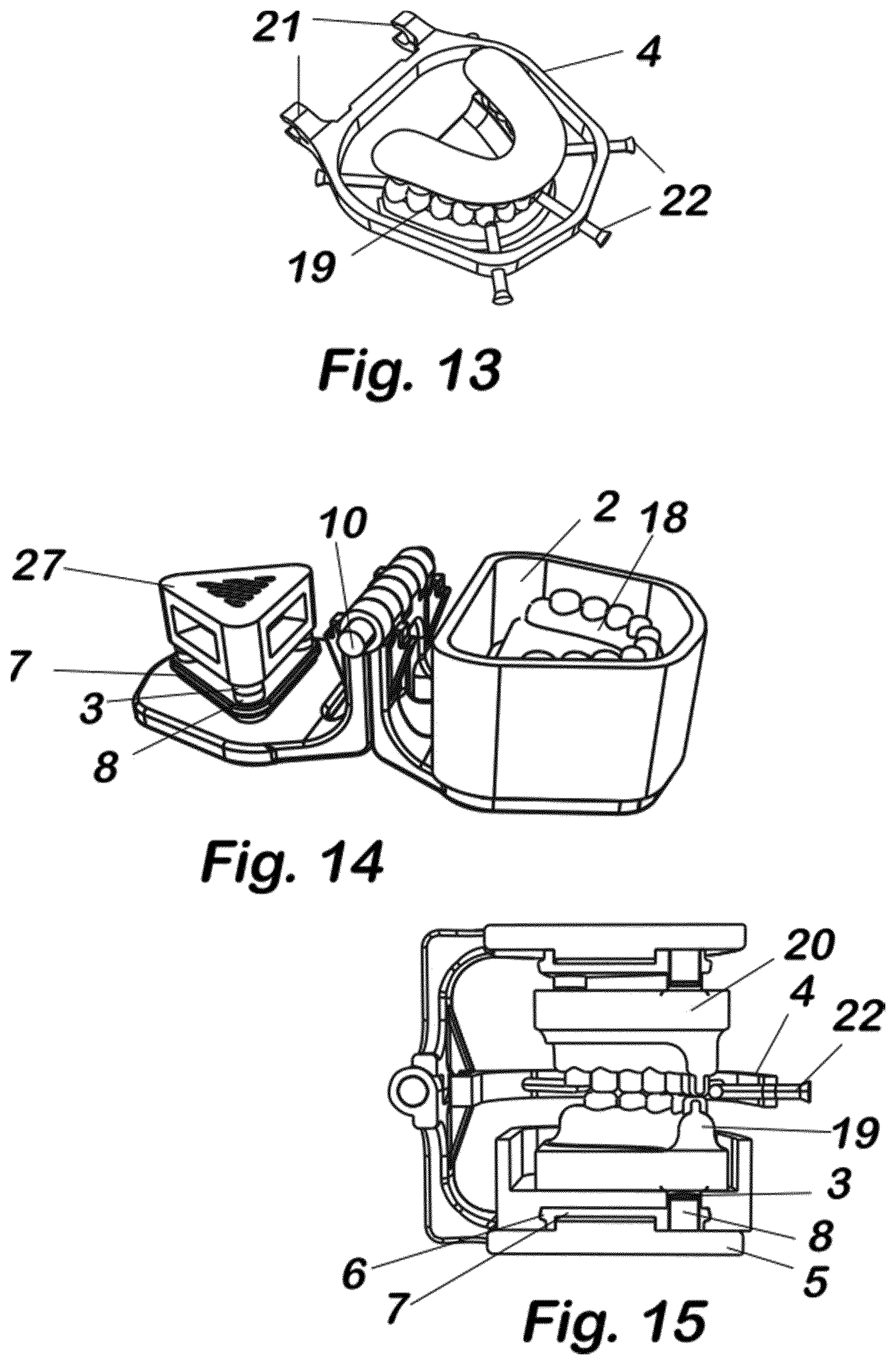 Patent US12599462 Figure 5 – Device for making, duplicating and fixing dental models in articulator