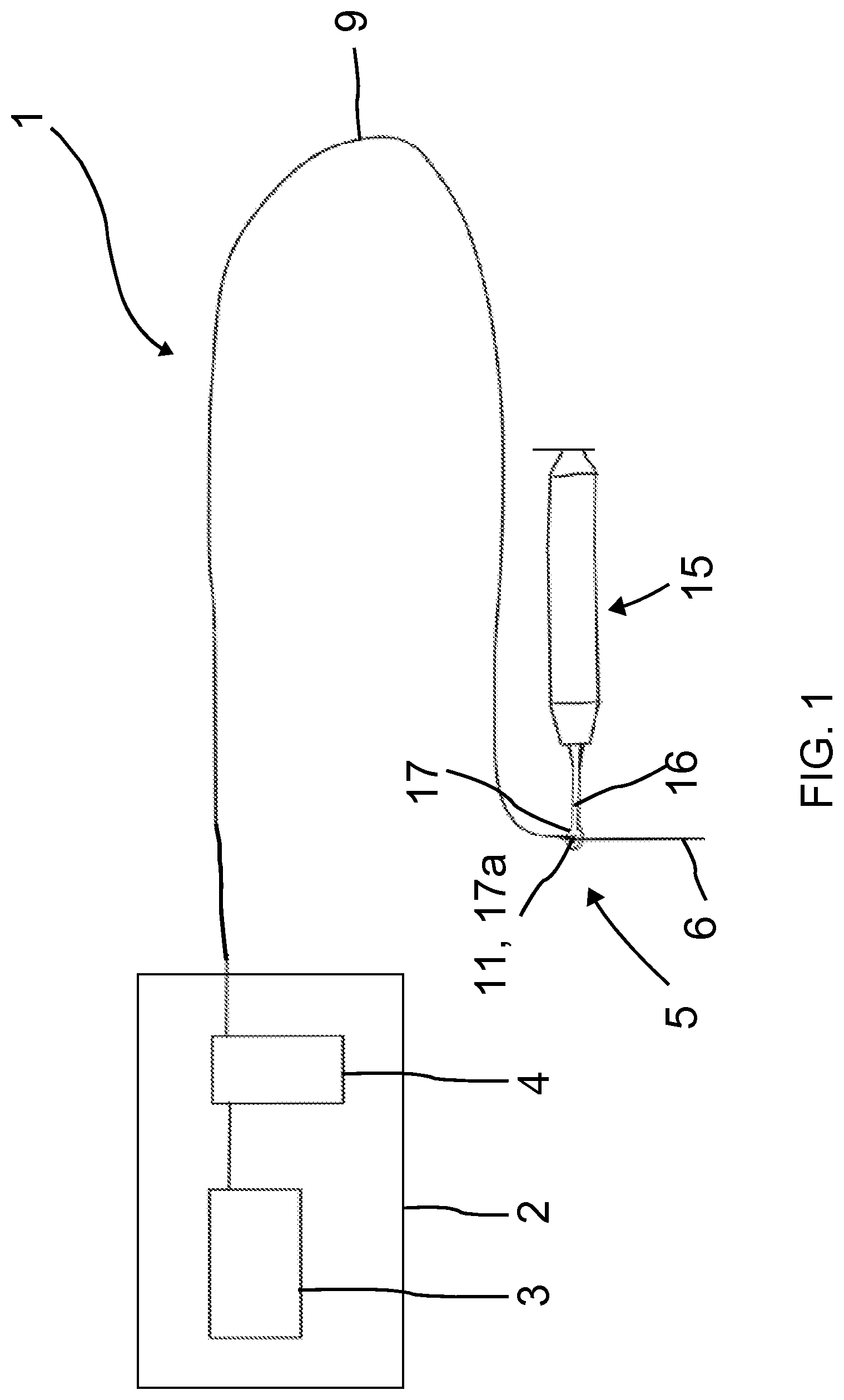 Patent US12599465 Figure 1 – Tooth root canal irrigation assembly for cleaning tooth root canals