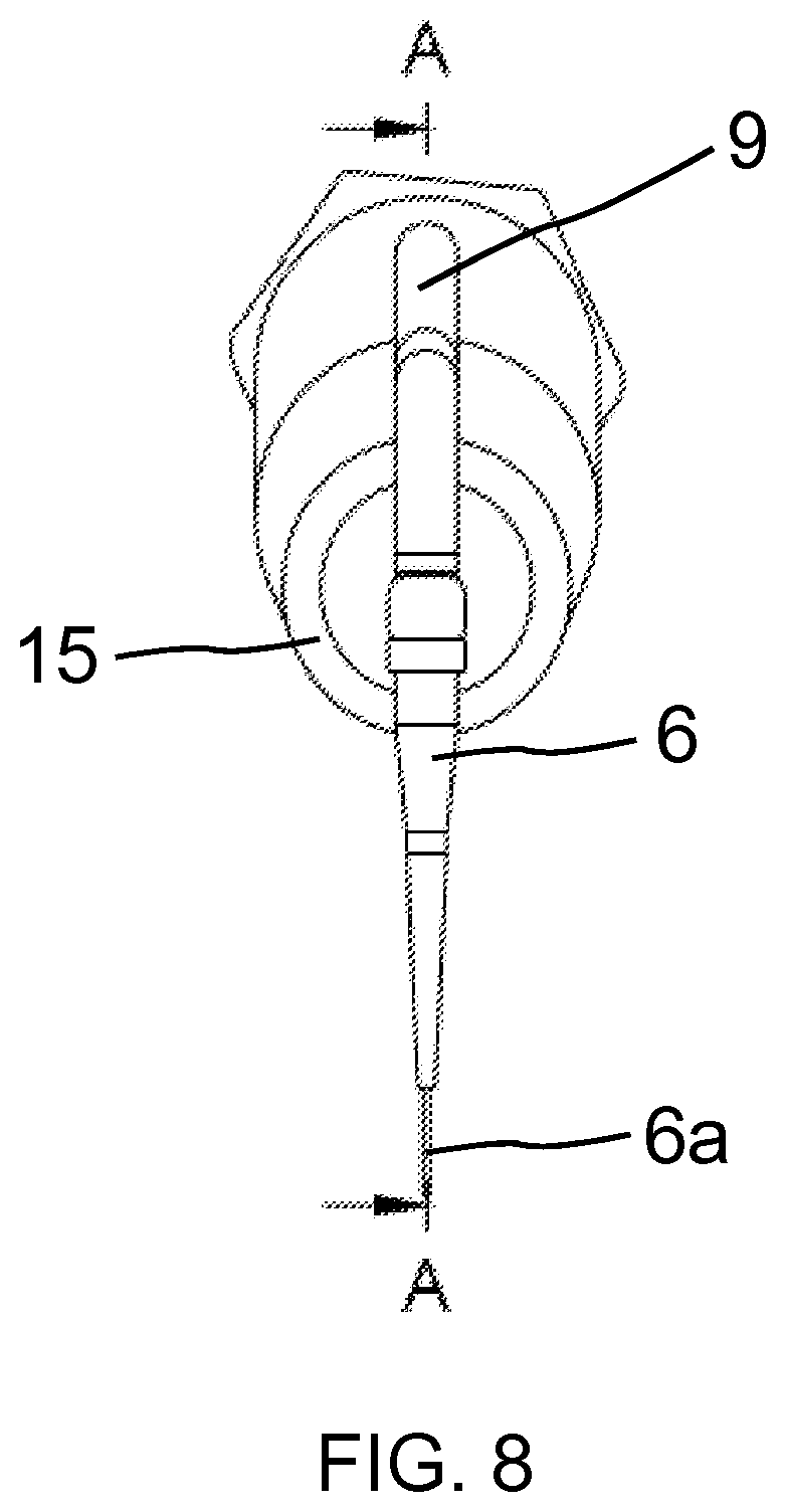 Patent US12599465 Figure 8 – Tooth root canal irrigation assembly for cleaning tooth root canals