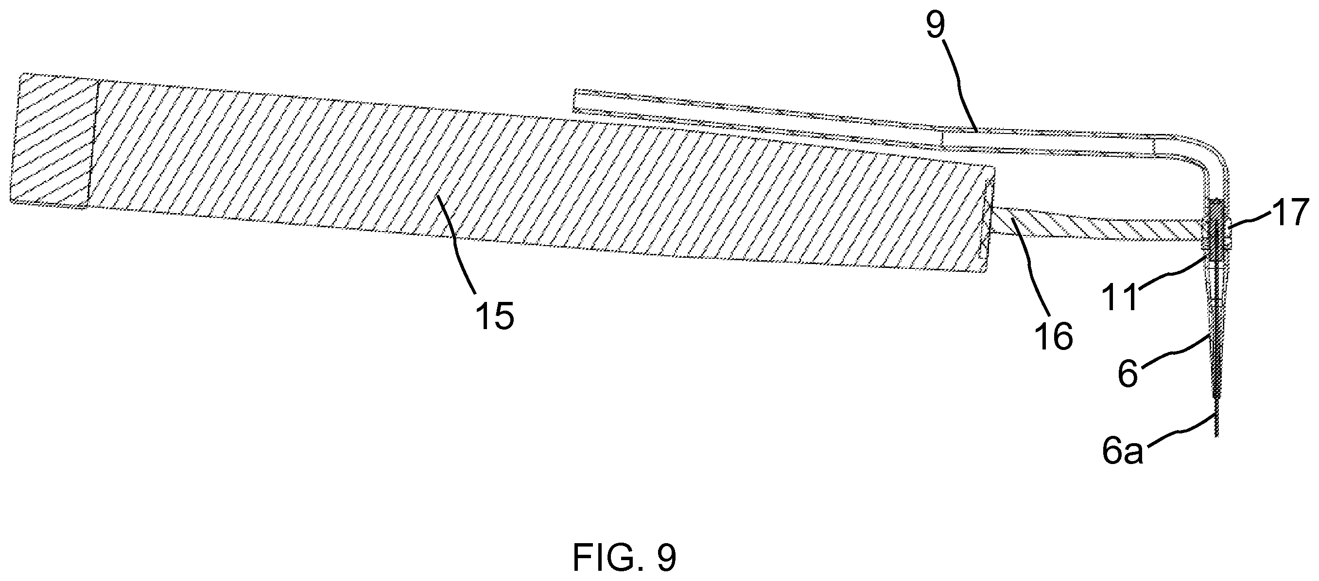 Patent US12599465 Figure 9 – Tooth root canal irrigation assembly for cleaning tooth root canals
