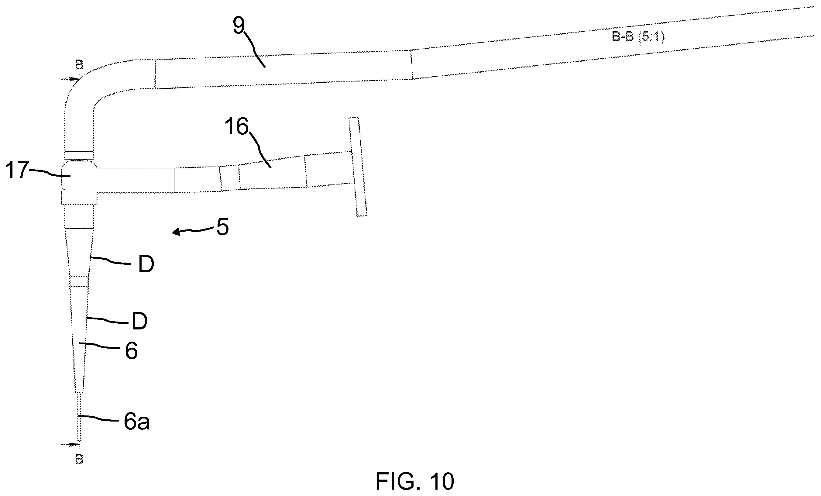 Patent US12599465 Figure 10 – Tooth root canal irrigation assembly for cleaning tooth root canals