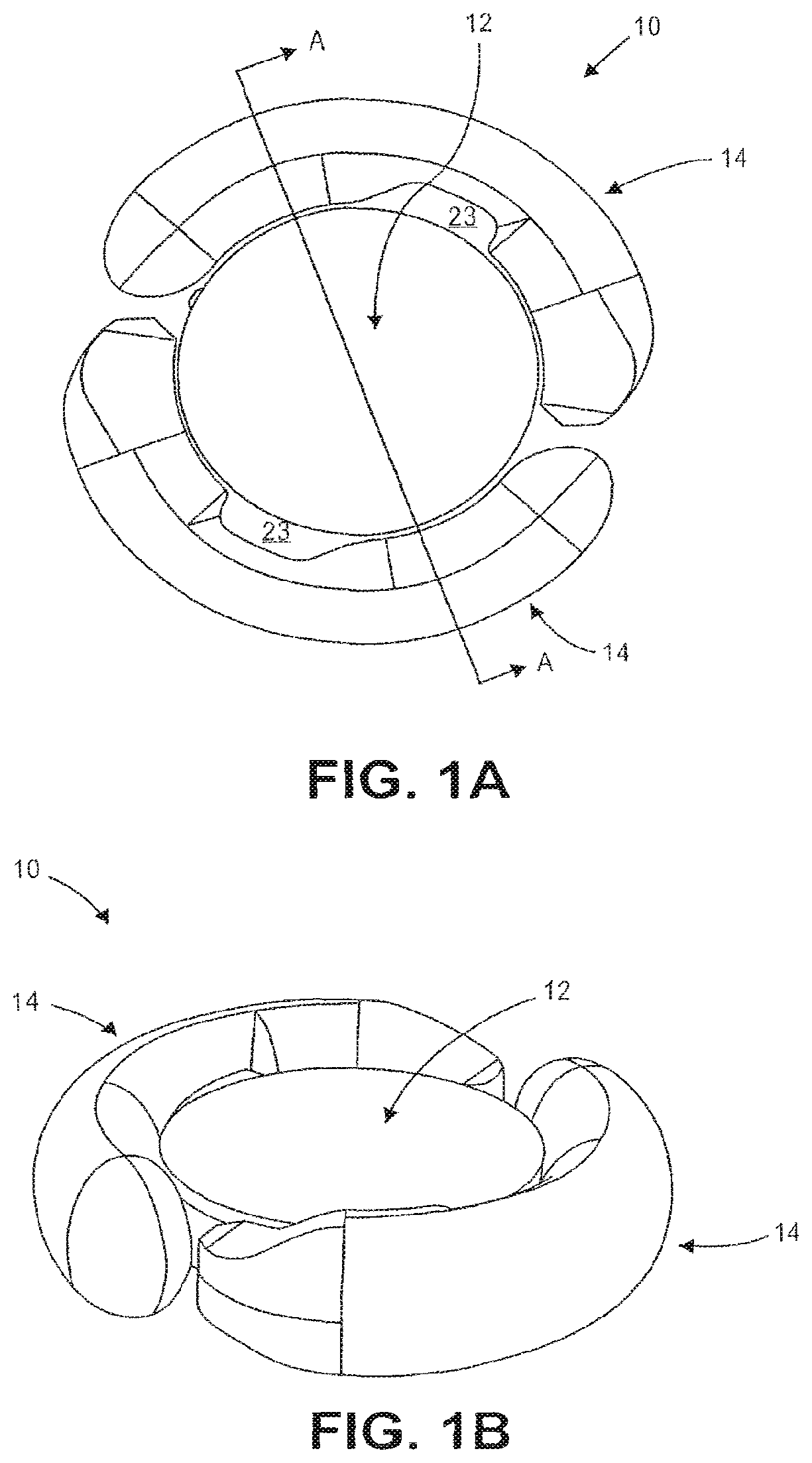 Patent US12599475 Figure 1 – Accommodating intraocular lenses and methods of manufacturing