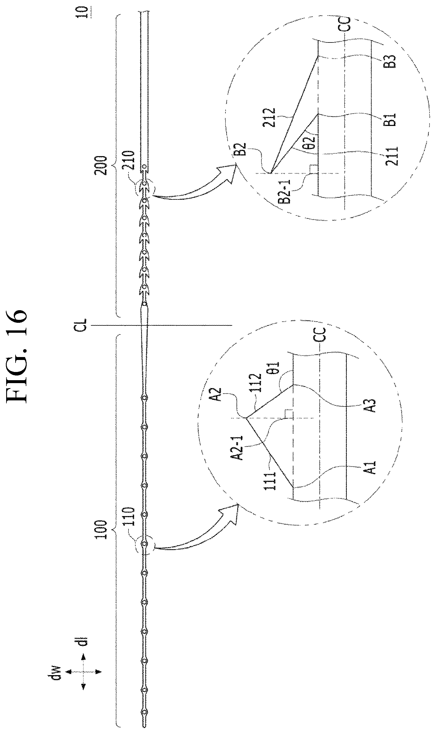 Patent US12599478 Figure 15 – Lifting suture for rhinoplasty and manufacturing method thereof