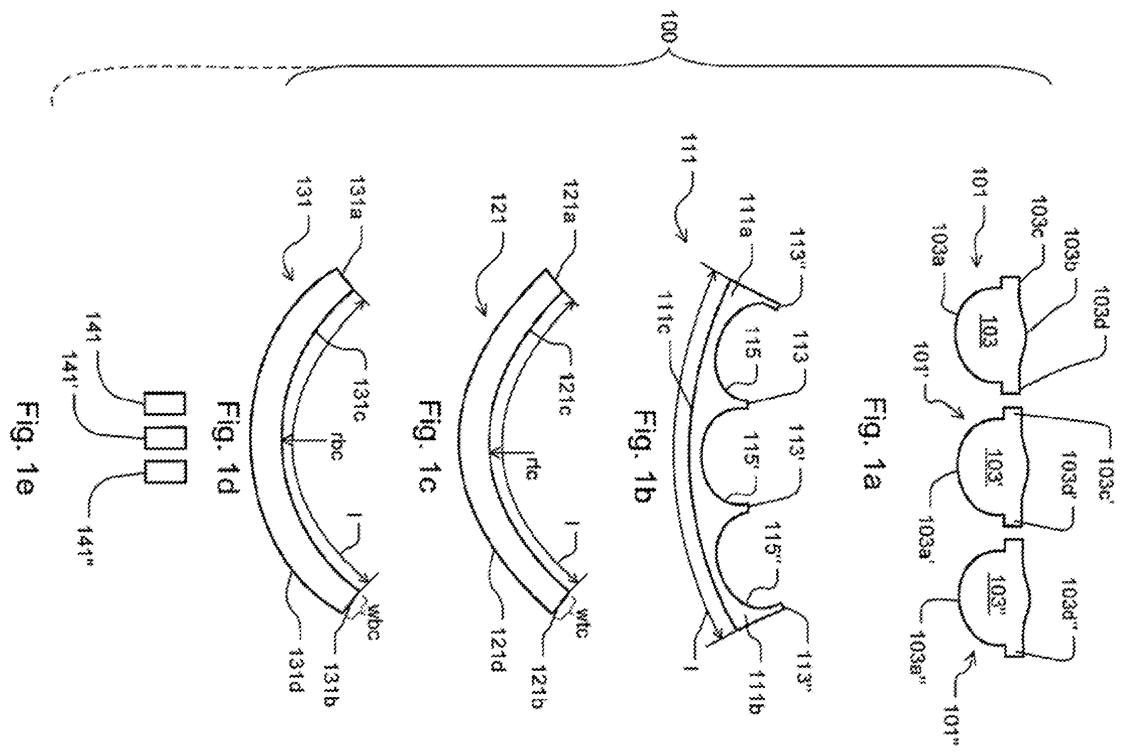 Patent US12599479 Figure 1 – Heart valve comprising a crown piece interconnected to leaflets, a top cuff and a bottom cuff; and a medical implant