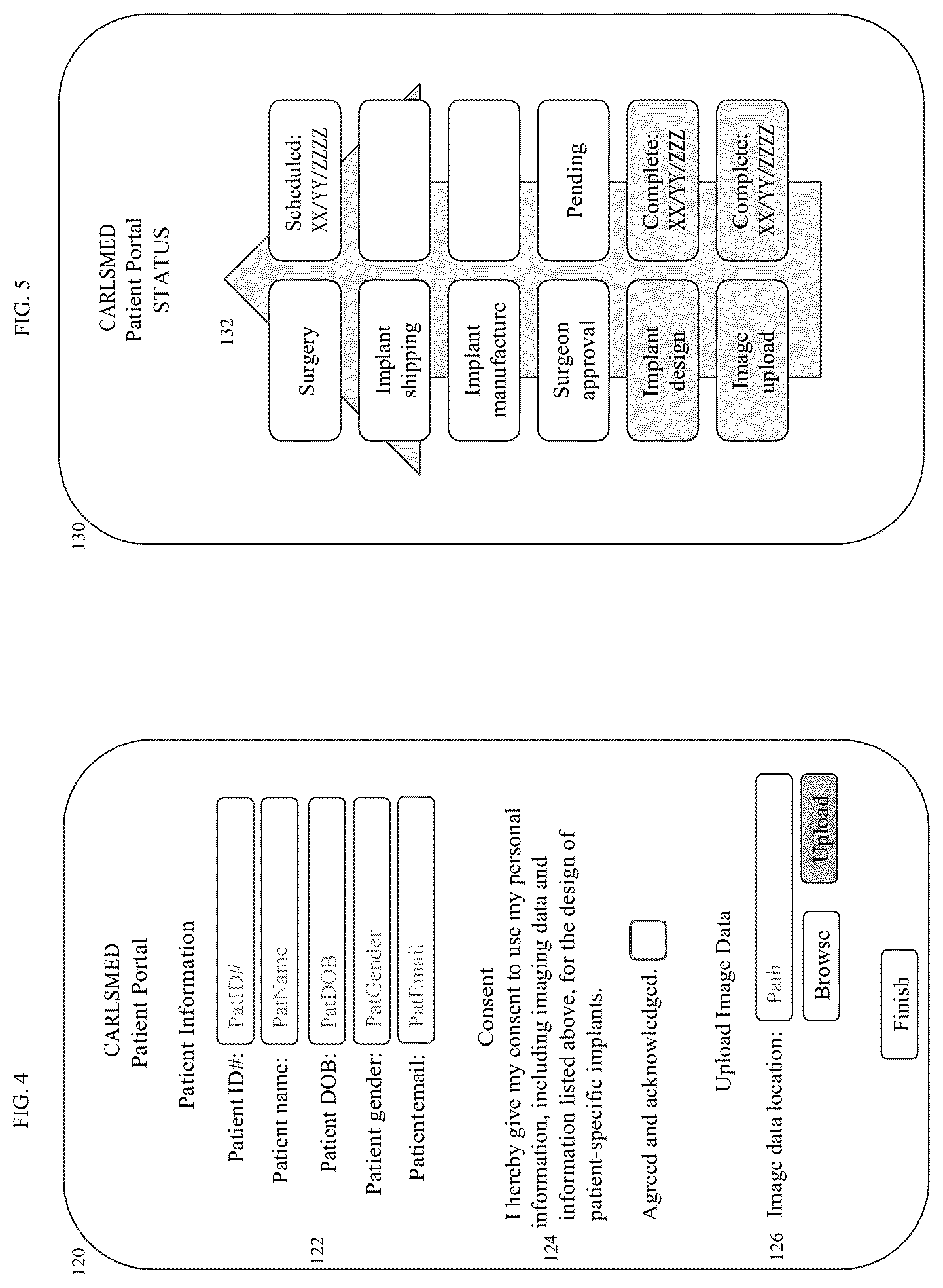 Patent US12599485 Figure 5 – Systems and methods for orthopedic implants