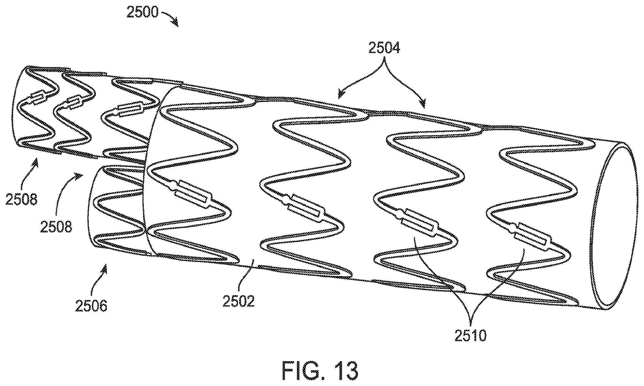 Patent US12599490 Figure 10 – Uncaging stent
