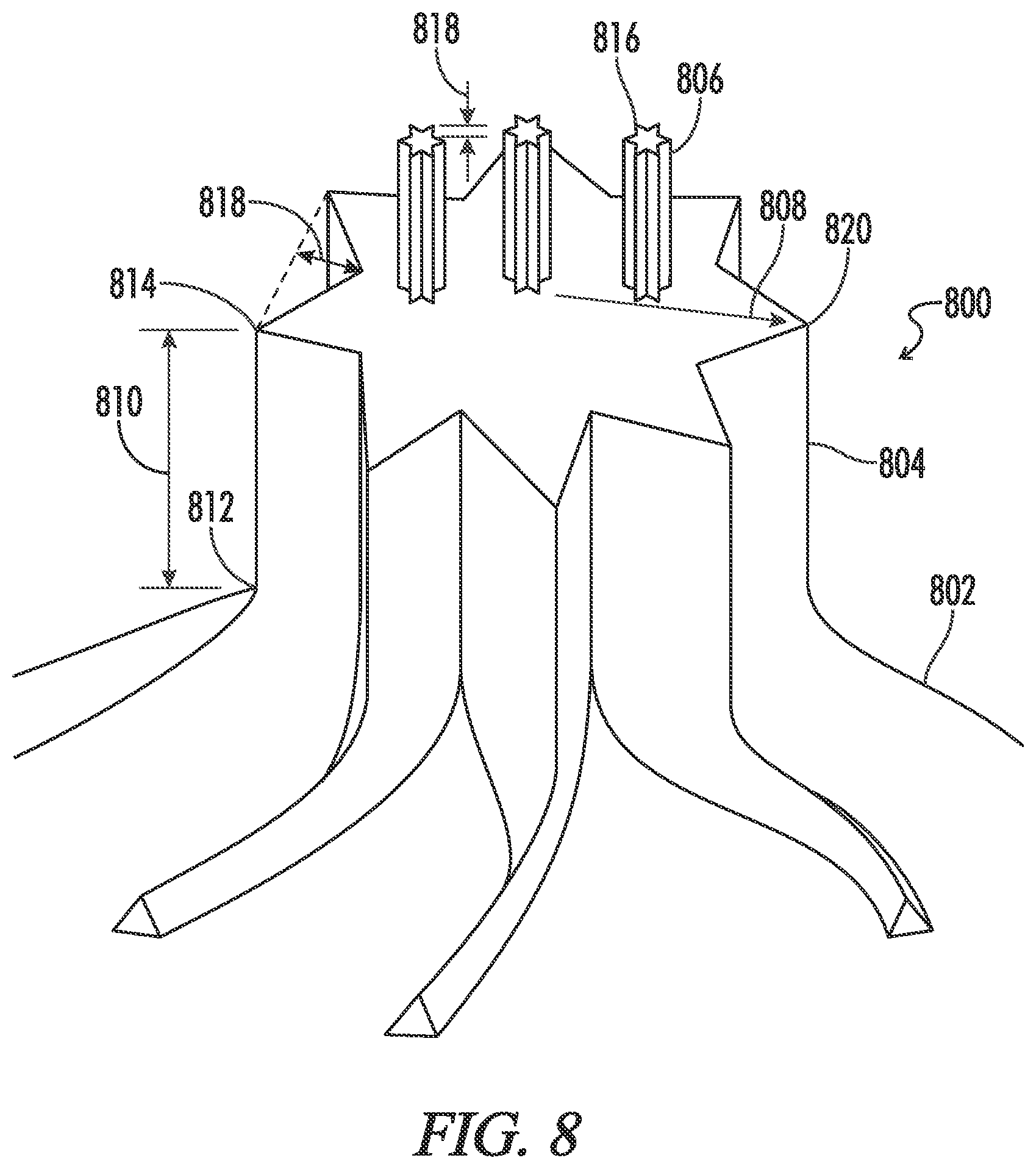 Patent US12599491 Figure 7 – Biliary stent
