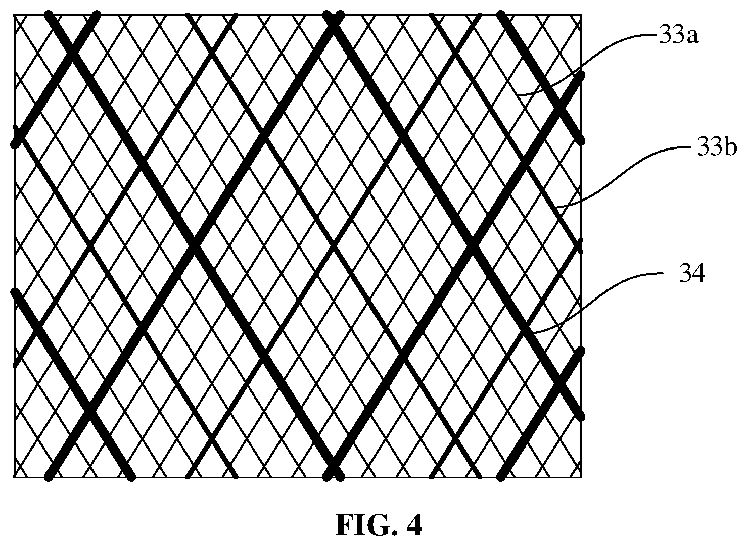 Patent US12599492 Figure 4 – Axially compressible bare stent