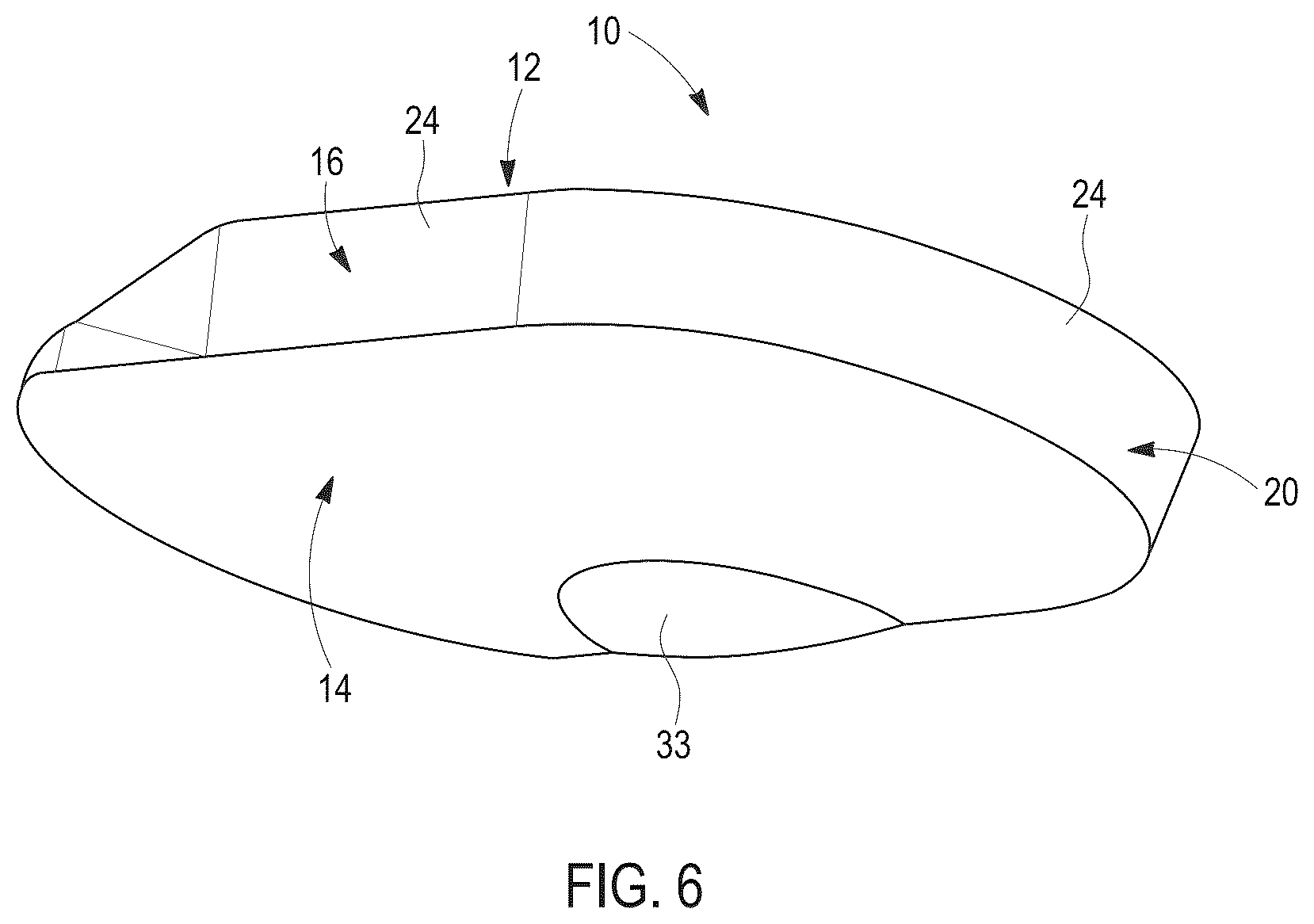 Patent US12599494 Figure 6 – Force redistribution hindfoot shoe insert