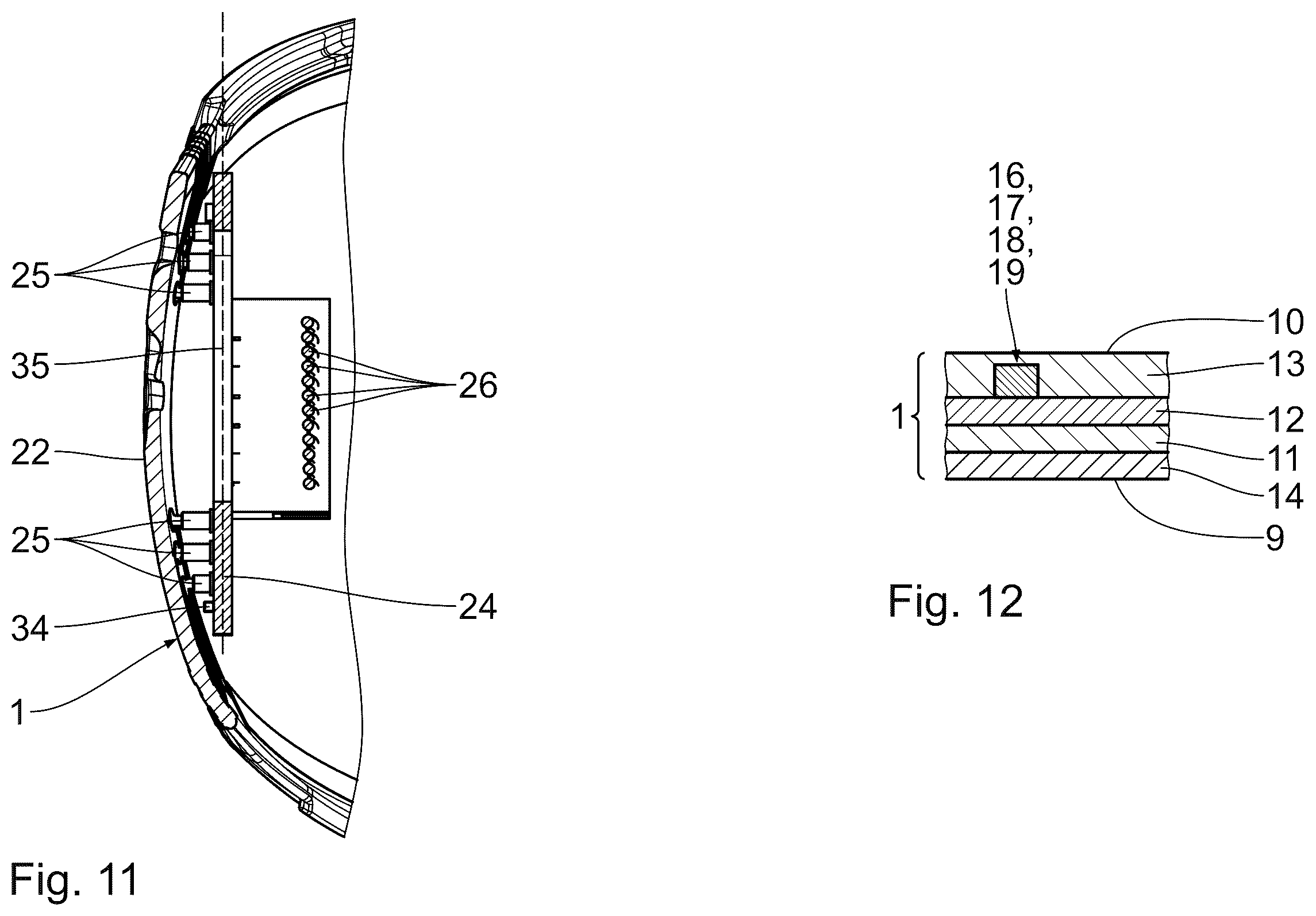 Patent US12599503 Figure 10 – Goggle lens