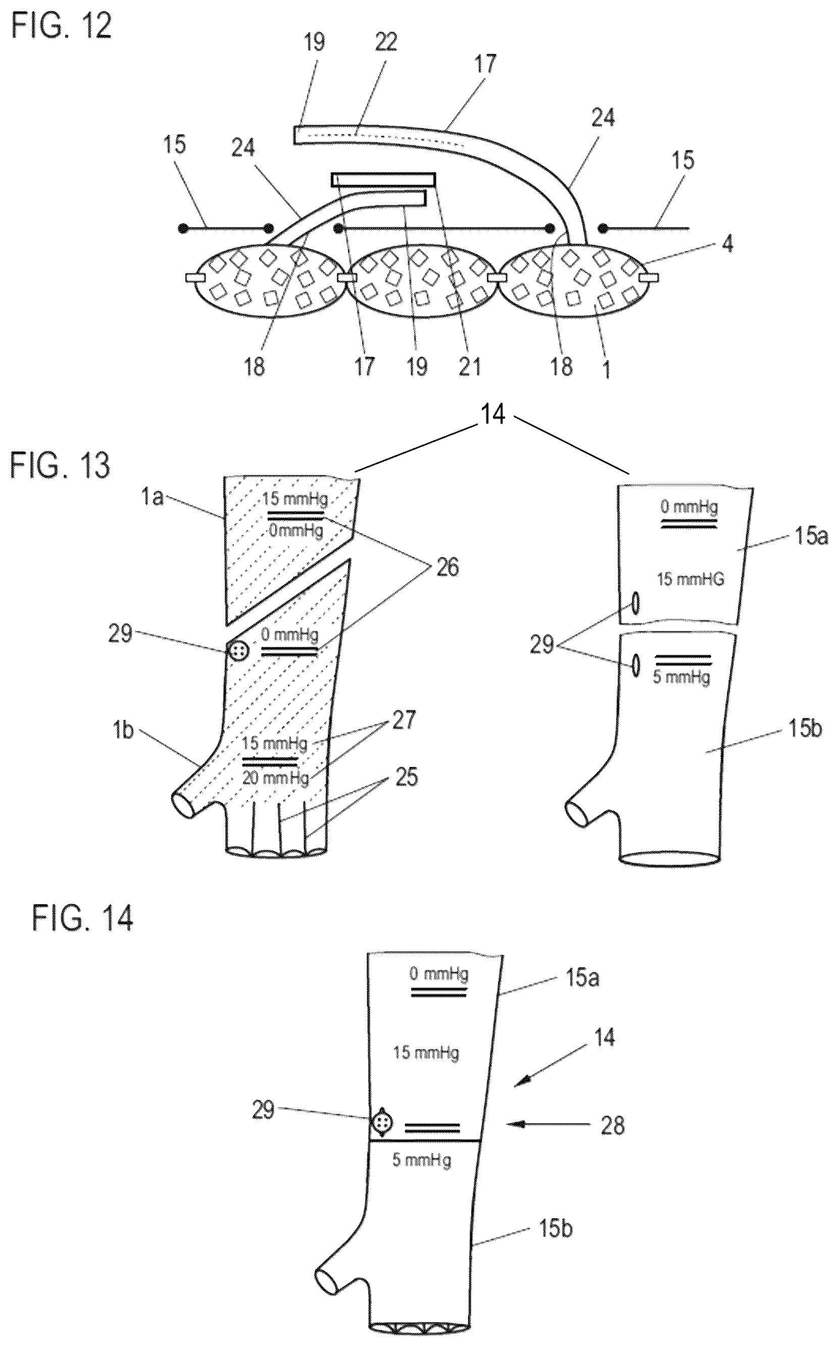 Patent US12599505 Figure 7 – Compression garment and method for manufacturing a compression garment