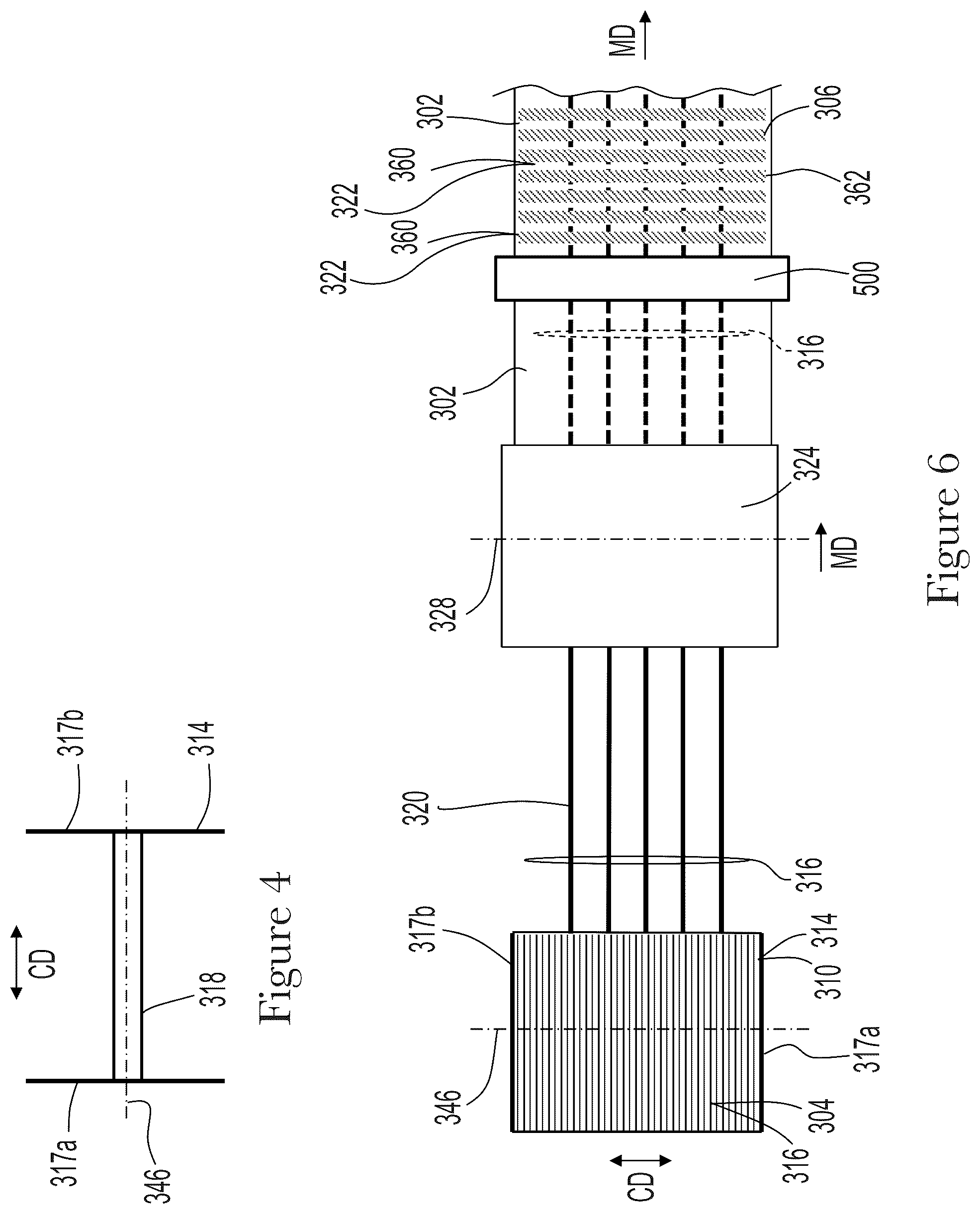 Patent US12599506 Figure 4 – Method for making elastomeric laminates