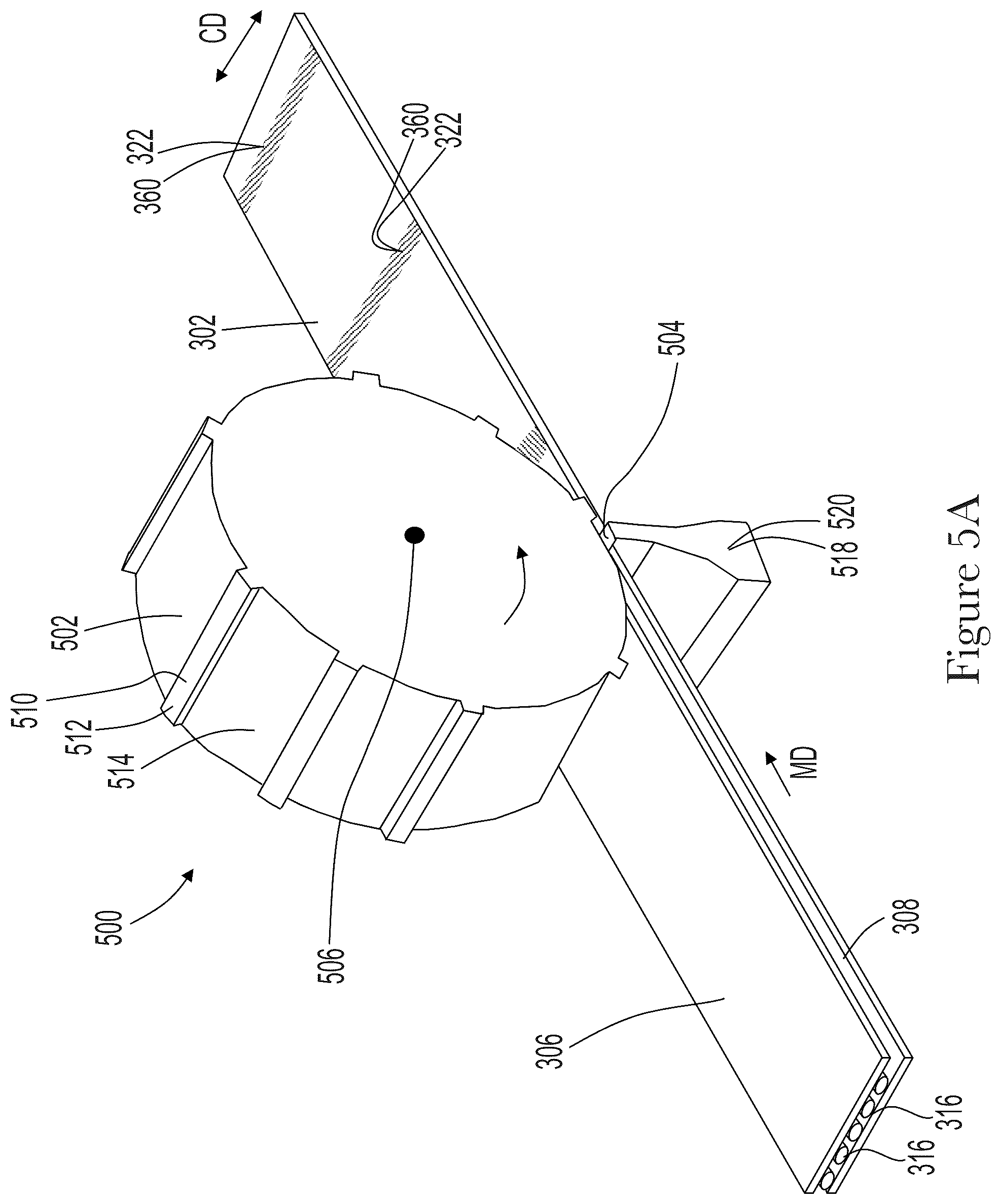 Patent US12599506 Figure 6 – Method for making elastomeric laminates