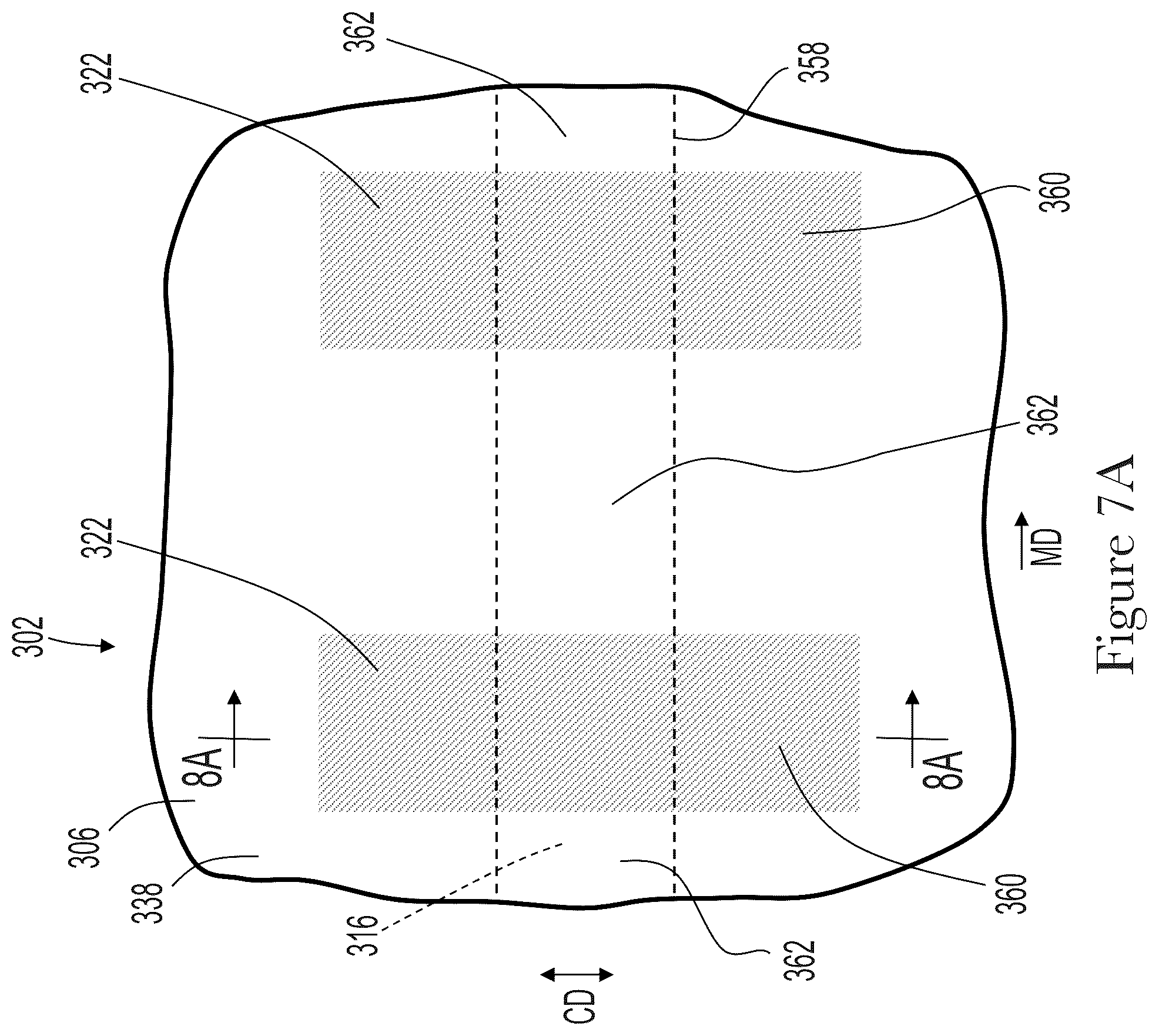 Patent US12599506 Figure 7 – Method for making elastomeric laminates