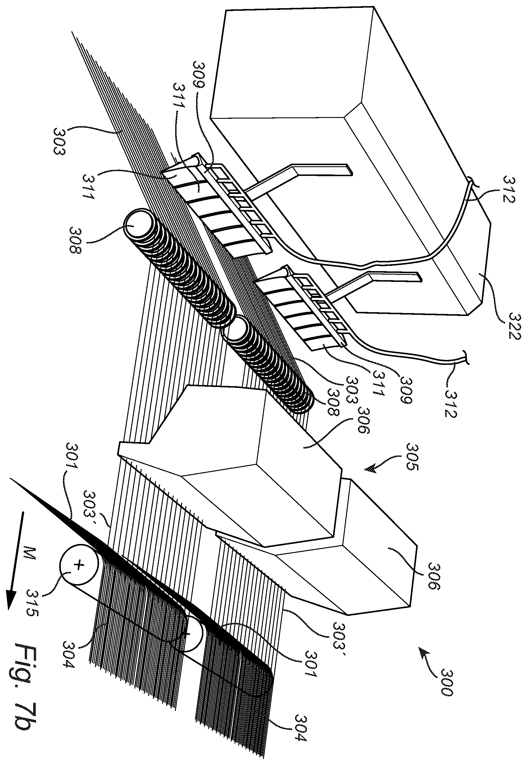 Patent US12599507 Figure 8 – Method and apparatus for manufacturing an elastic laminate and a disposable absorbent hygiene product comprising the elastic laminate