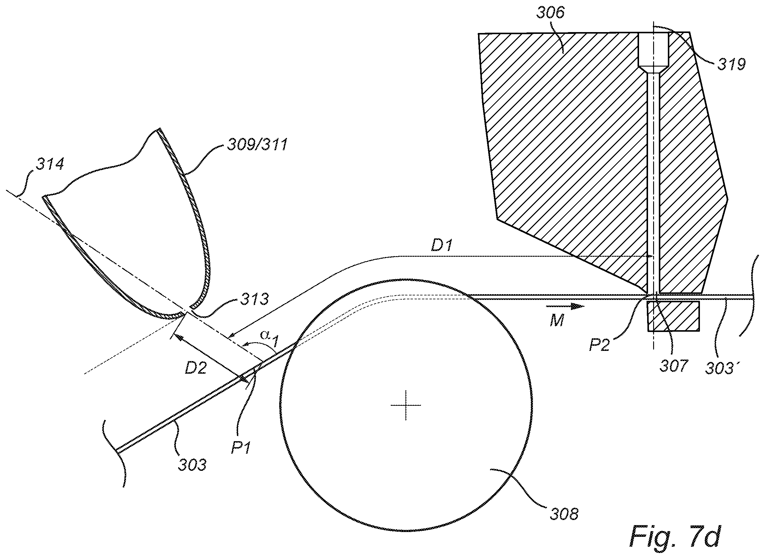 Patent US12599507 Figure 10 – Method and apparatus for manufacturing an elastic laminate and a disposable absorbent hygiene product comprising the elastic laminate