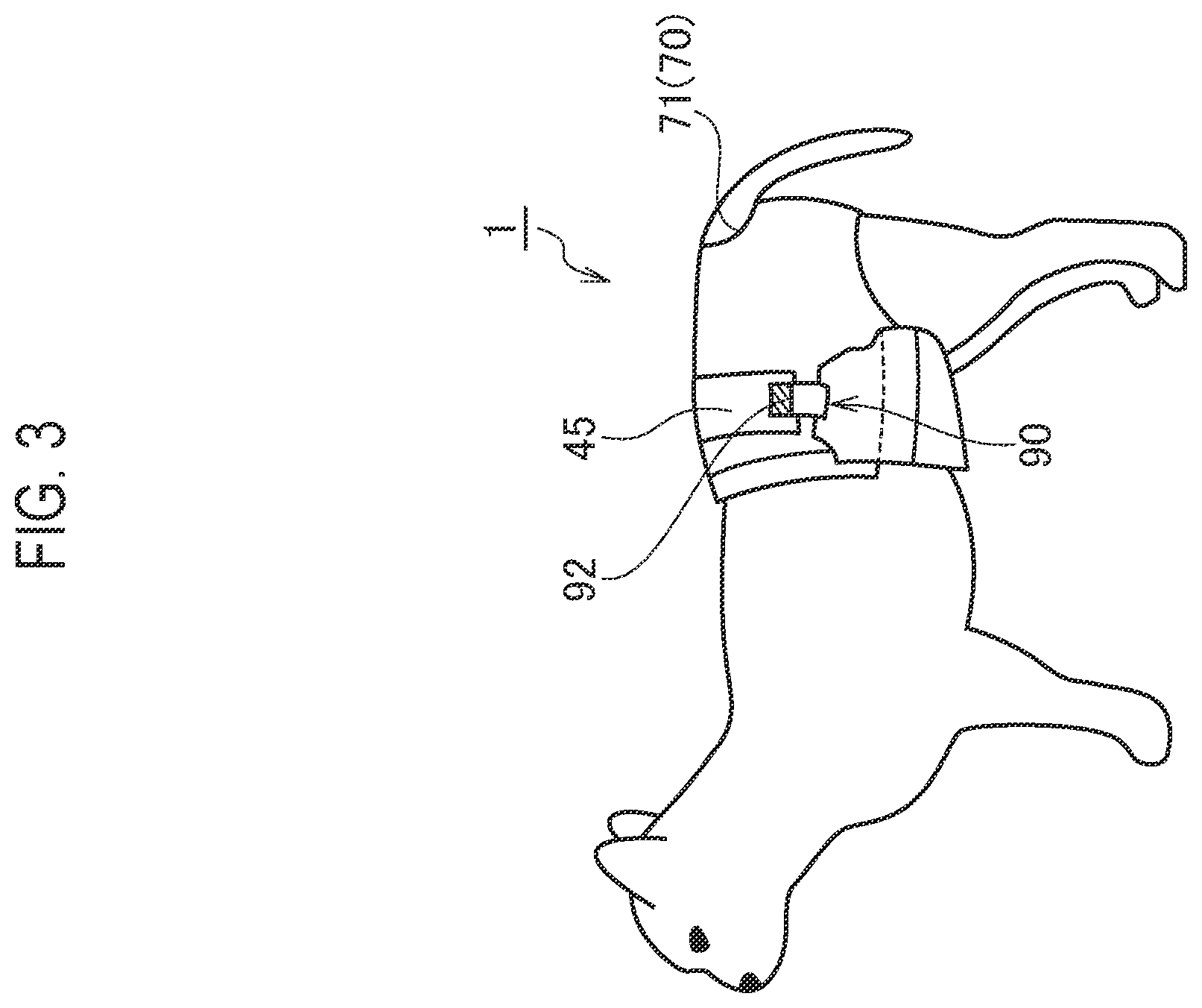Patent US12599509 Figure 3 – Cat diaper
