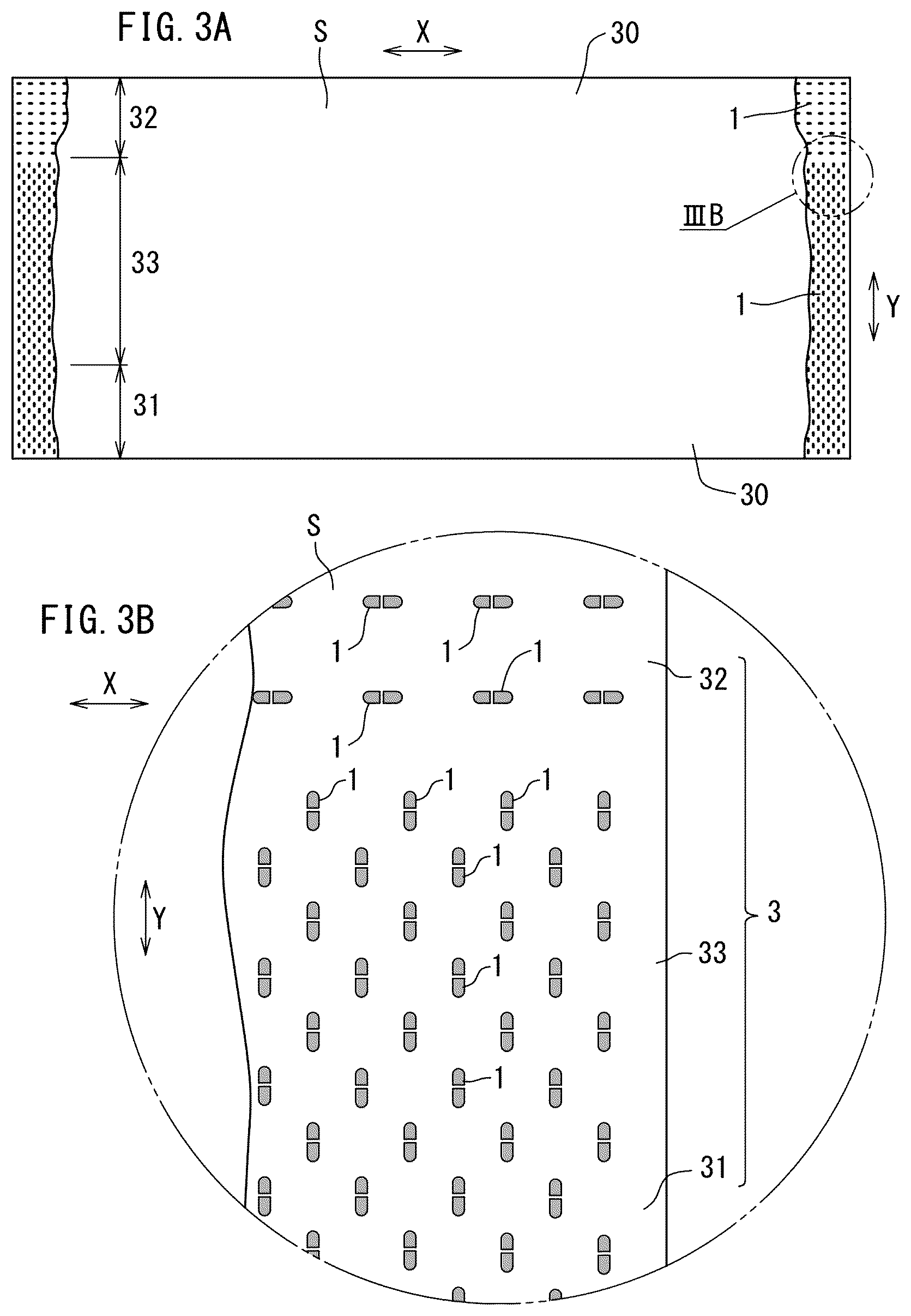 Patent US12599513 Figure 3 – Stretch layered sheet, disposable wearing article, and method and device for manufacturing stretch layered sheet
