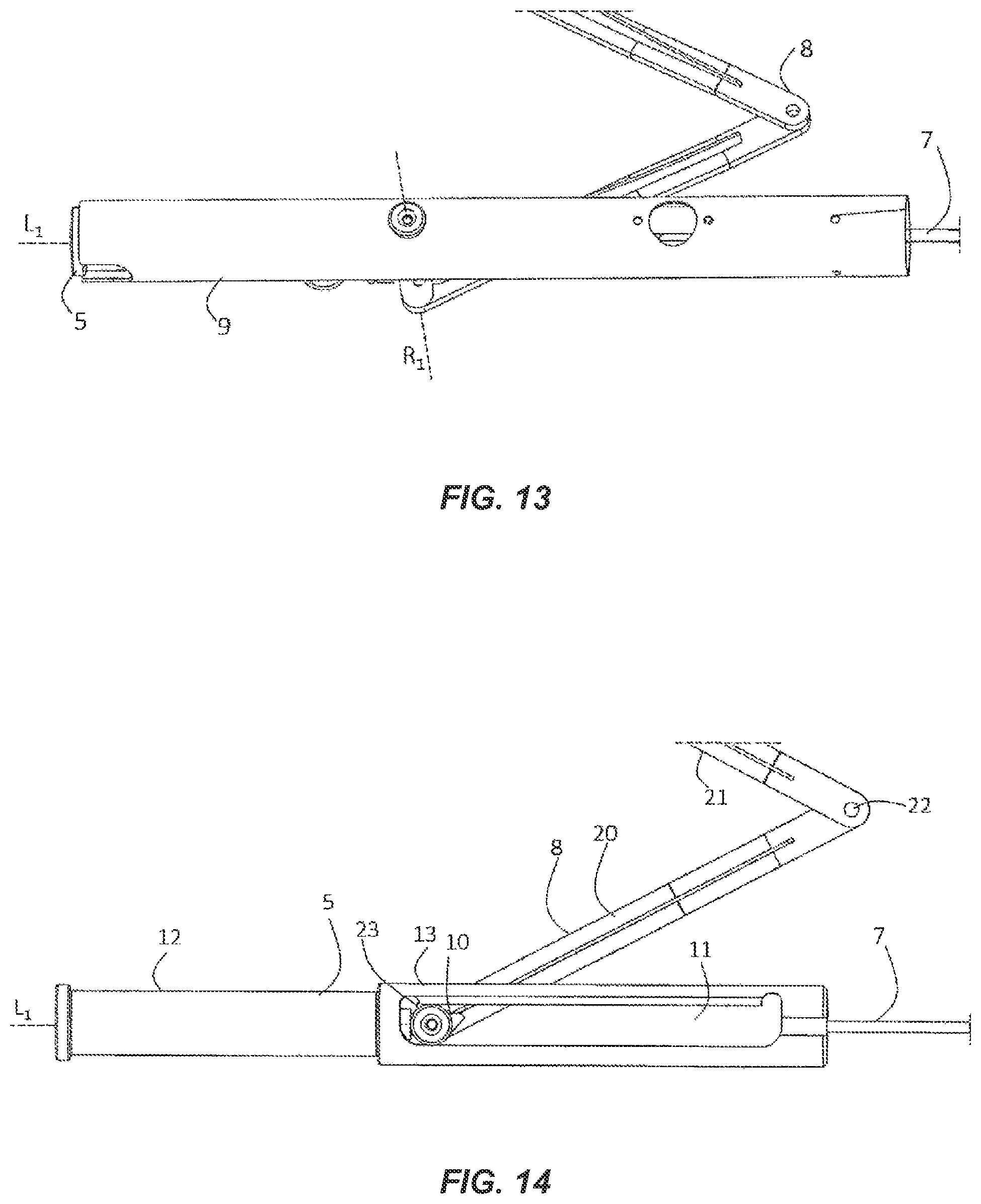 Patent US12599516 Figure 13 – Collapsible stretcher