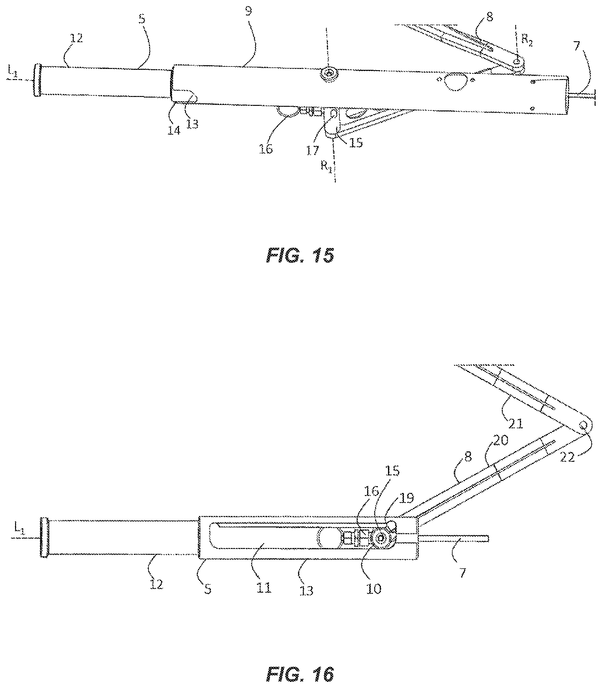 Patent US12599516 Figure 14 – Collapsible stretcher