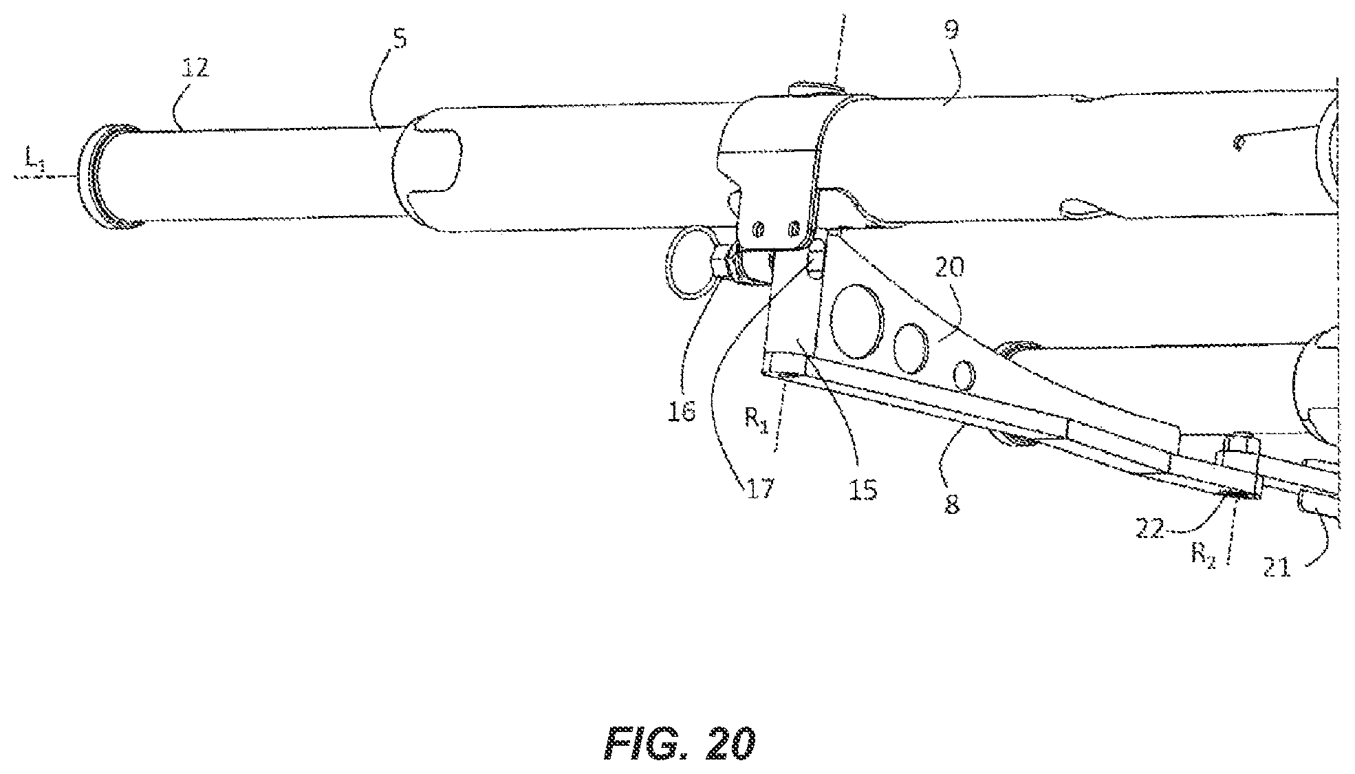 Patent US12599516 Figure 17 – Collapsible stretcher